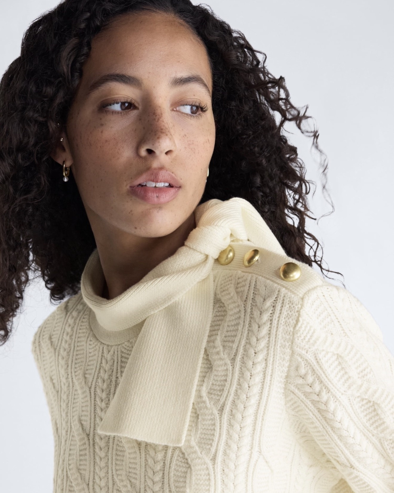 Fall’s Perfect Cable Knit 🤍🍂

This Free Assembly cable knit sweater is such a classic! The pretty tie neck, cozy cable-knit texture, and gold-tone shoulder buttons make it feel polished while still being easy and comfortable. 🤎✨ Perfect with jeans, trousers, skirts, or layered over your favorite fall basics. A beautiful ivory sweater for all your fall-to-winter outfits! 🍁🧥

Cable knit sweater, ivory sweater, tie neck sweater, gold button sweater, women’s fall fashion, cozy fall outfits, classic preppy style, elevated everyday style, fall transition outfits, affordable fall fashion, Walmart fashion finds.