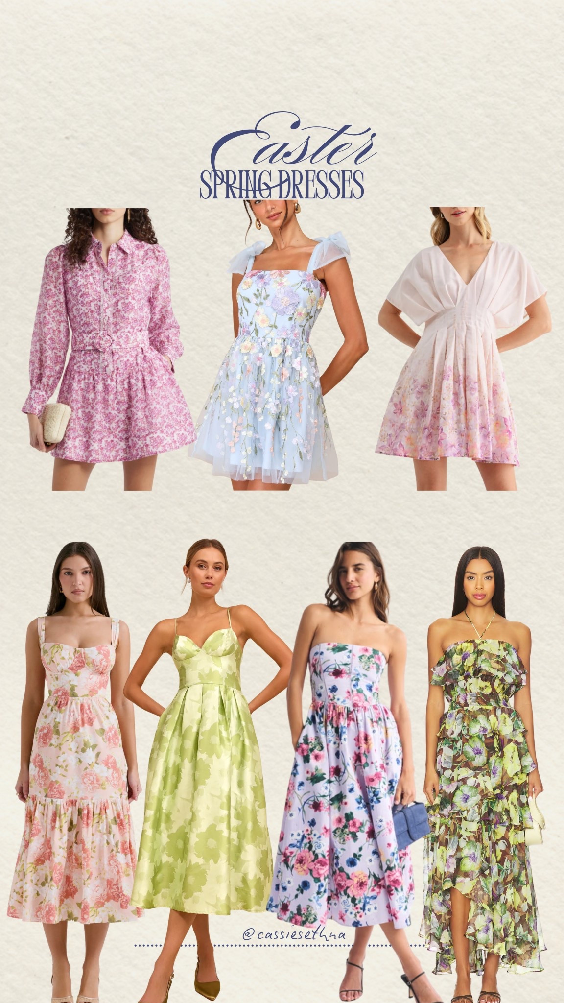 Easter dress inspo! 

#LTKootd #LTKSeasonal #LTKWedding