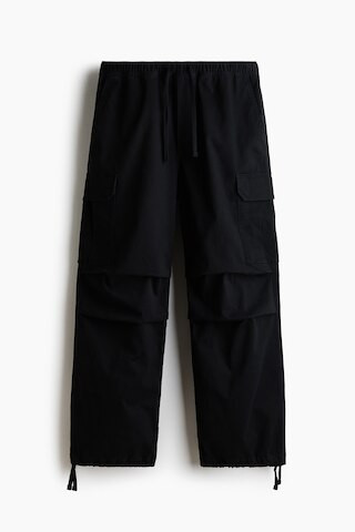 H & M - Loose-Fit Cargo Pants - Black | H&M (US + CA)
