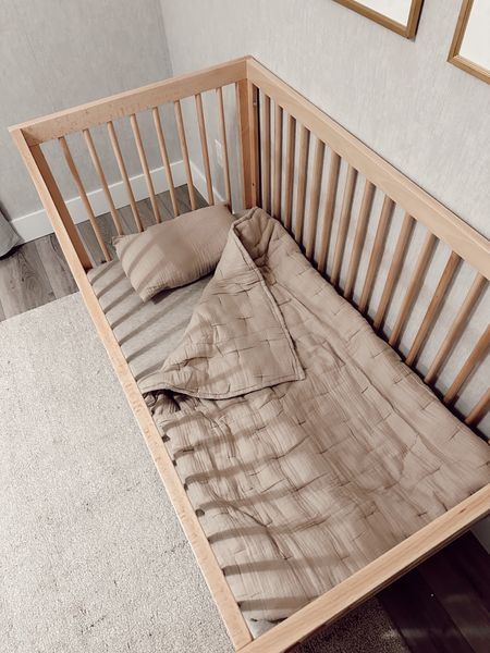 All of Brody’s toddler bed details. 
Crib, mattress, pillow, sheets, comforter all linked here. 

#LTKkids #LTKfindsunder100 #LTKhome