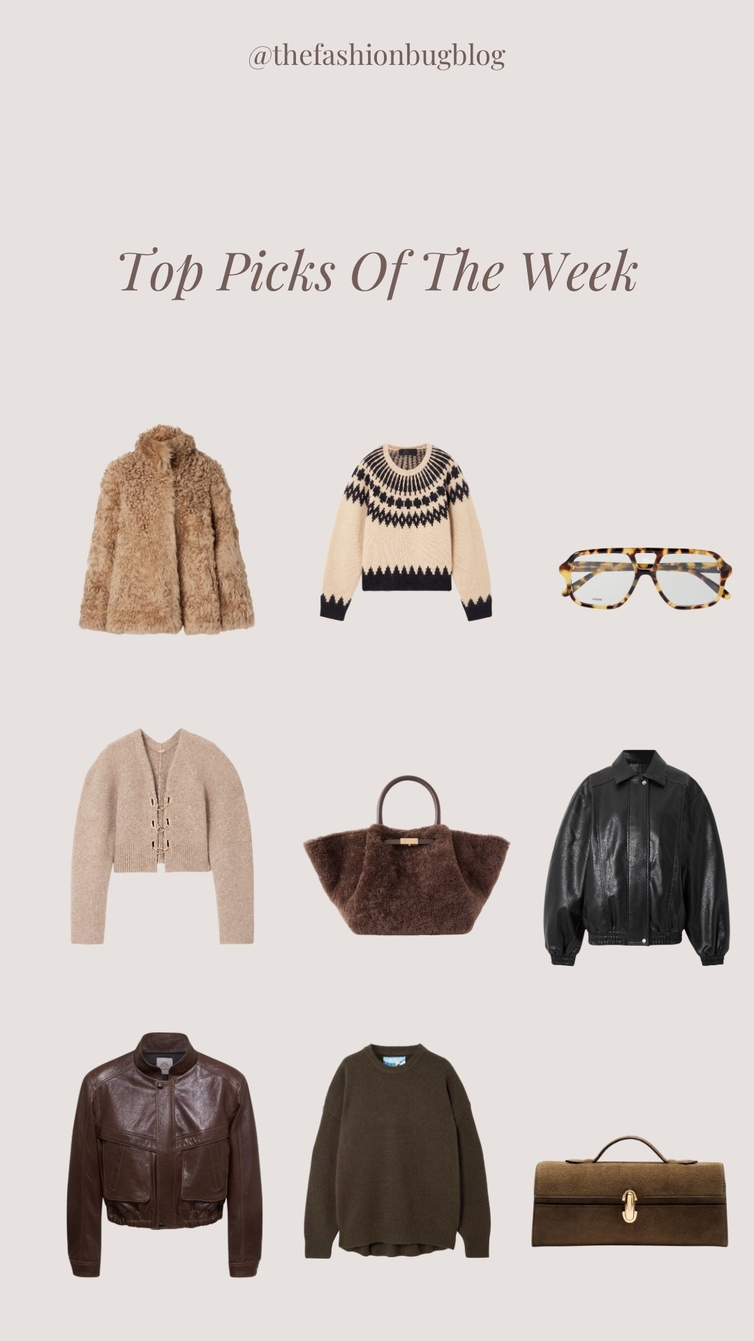 Top picks of the week