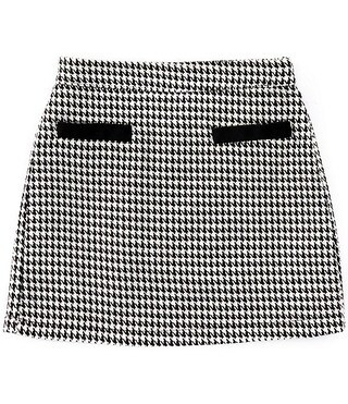 Copper Key Big Girls 7-16 Claudia Houndstooth Skirt | Dillard's | Dillard's