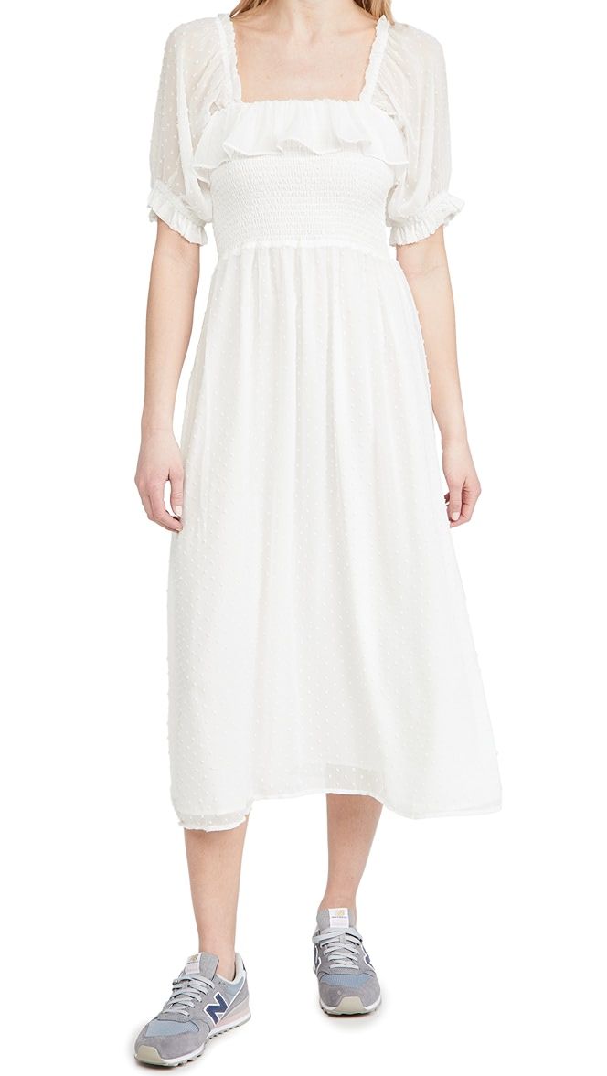Smocked Midi Dress | Shopbop