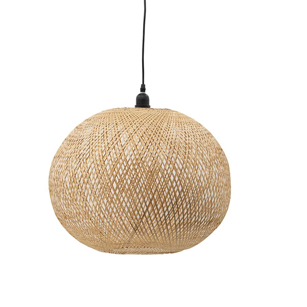 Magic Home 1-Light Brown Globe Pendant Chandelier | The Home Depot