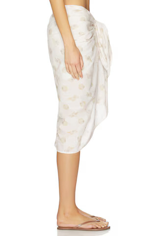 Cleobella Destiny Sarong in Ditsy Shell Print from Revolve.com | Revolve Clothing (Global)