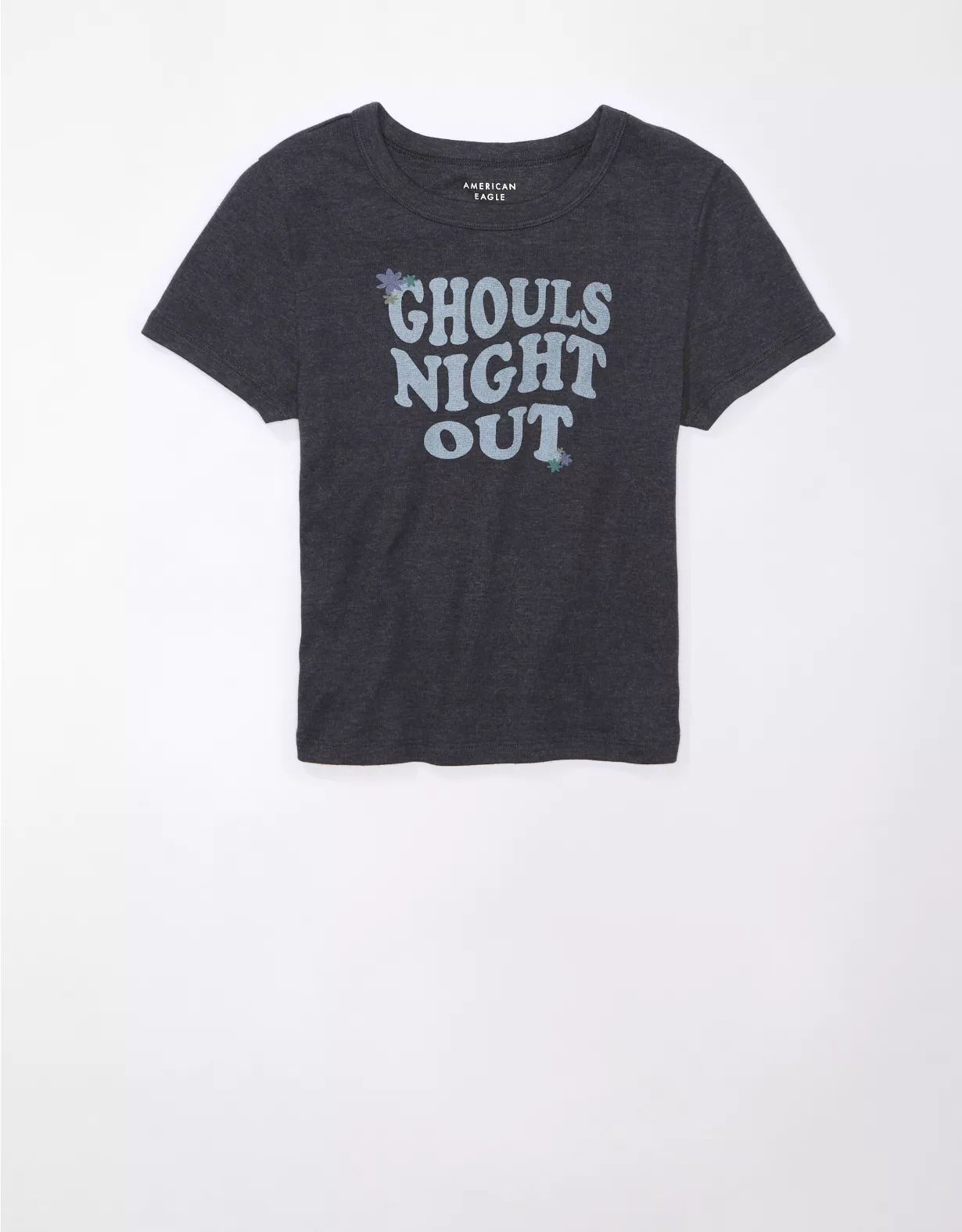 AE Halloween Graphic Baby Tee | American Eagle Outfitters (US & CA)