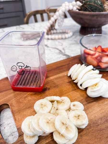 Amazon slicer is perfect for cutting strawberries, eggs, bananas and more. 

#LTKfindsunder50 #LTKSeasonal #LTKhome