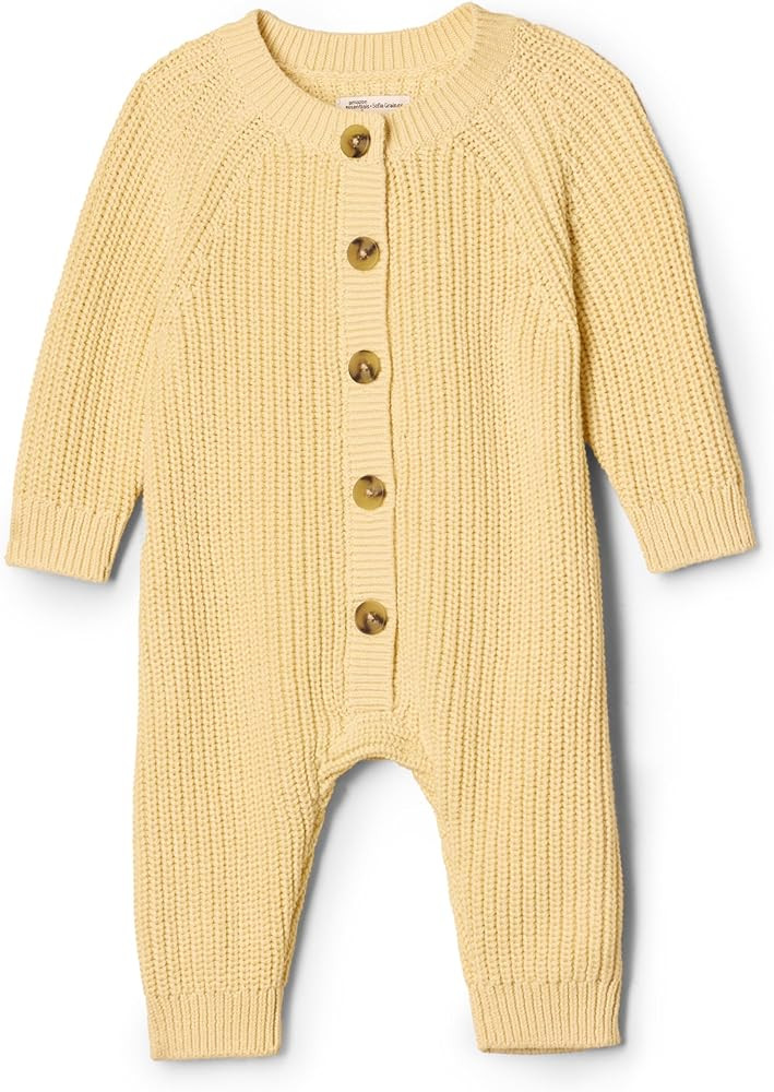 Amazon Essentials x Sofia Grainge Unisex Babies' Knit Playsuit | Amazon (US)