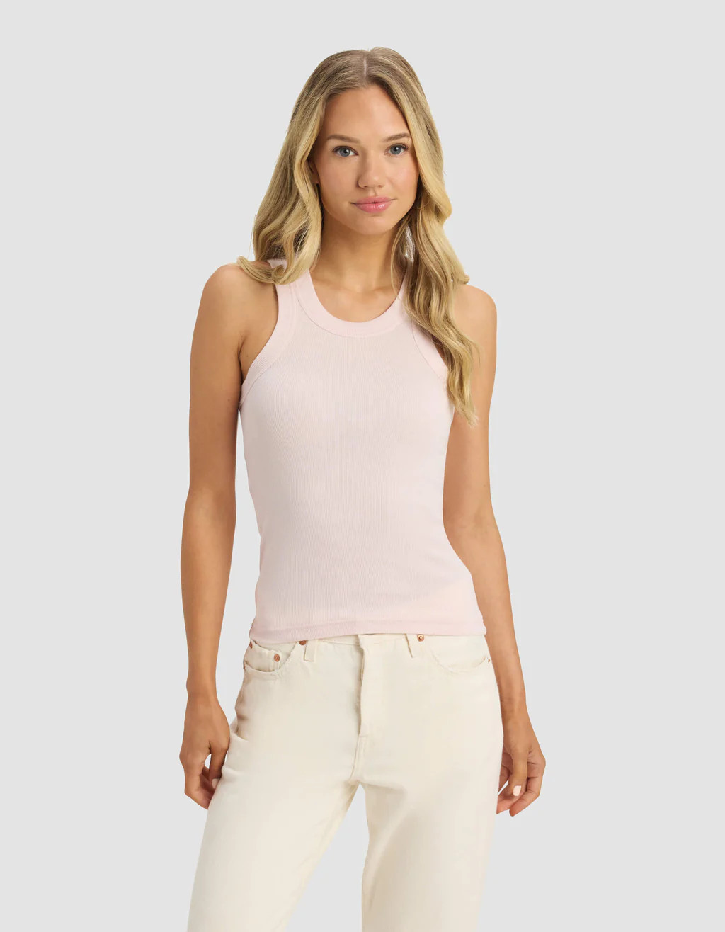 Women's Fine Ribbed Tank | Cozy Earth