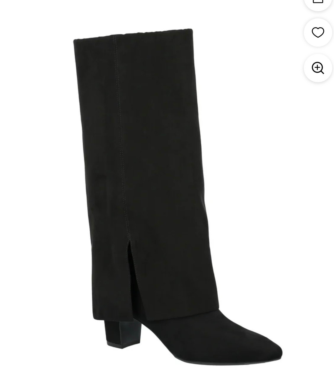 Walmart fold over boots on clearance! Come in brown also

#LTKSeasonal #LTKStyleTip #LTKSaleAlert