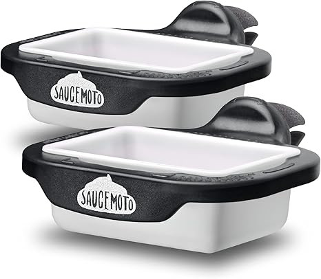 Saucemoto Dip Clip | An in-car sauce holder for ketchup and dipping sauces. As seen on Shark Tank... | Amazon (US)