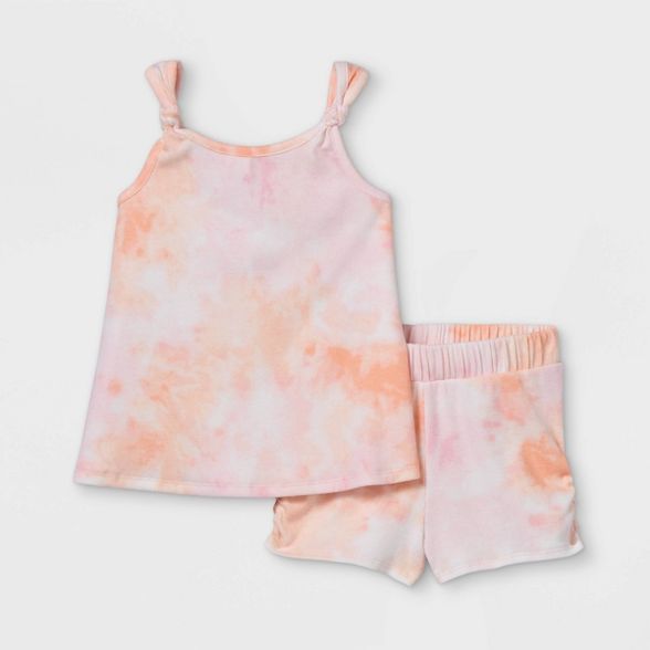 Toddler Girls' 2pc Ribbed Tank Top & Bottom Set - art class™ | Target