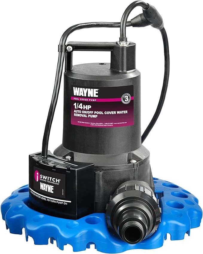 Wayne 57729-WYNP WAPC250 Pool Cover Pump, Blue | Amazon (US)