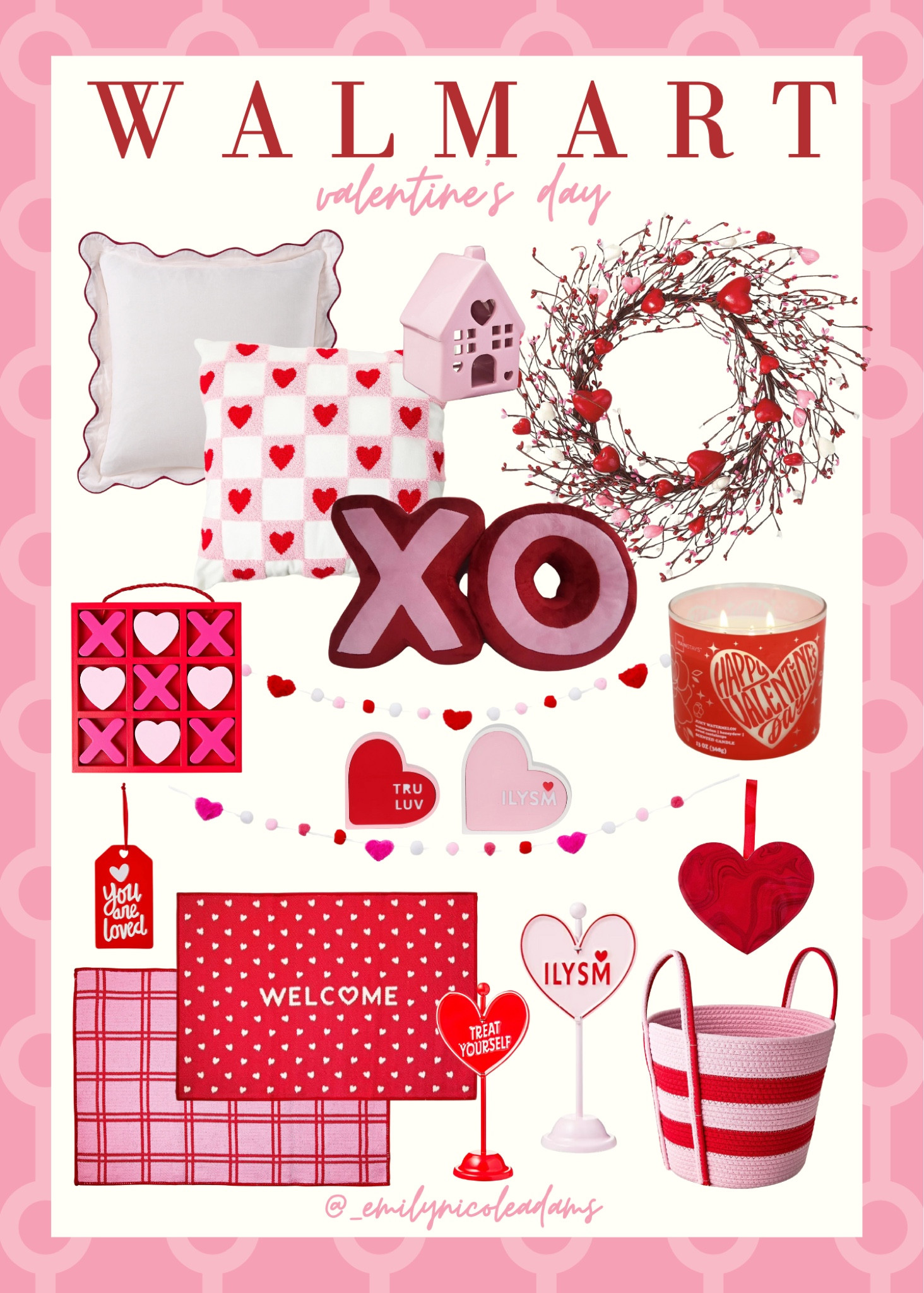 Walmart Valentine’s Day❤️ Walmart decor, Walmart home, Walmart vday, Walmart valentines, valentine decor, vday decor, pink home, pink home, Valentine’s Day decorations 

#LTKStyleTip #LTKSeasonal #LTKHome