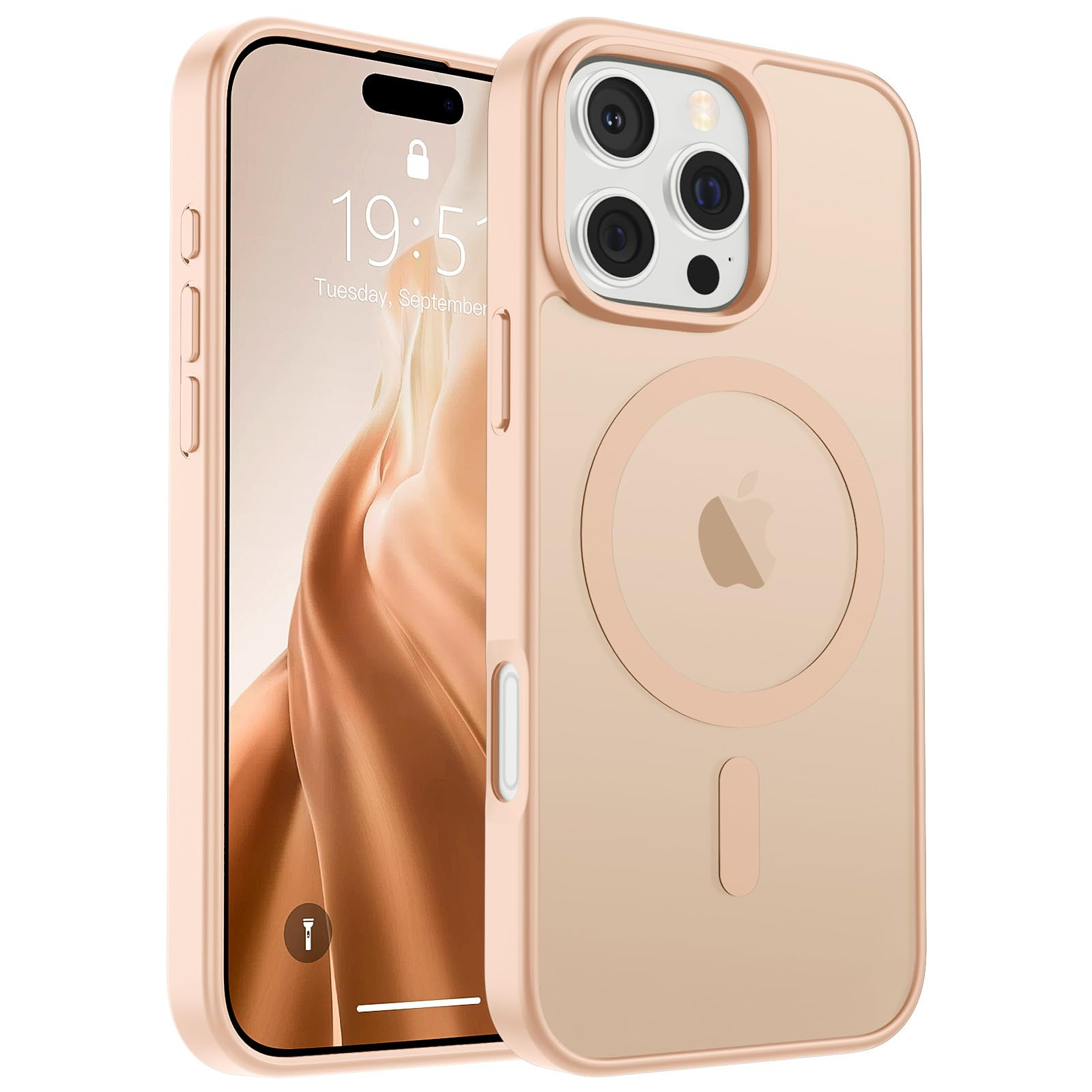 SUPFINE Magnetic for iPhone 16 Pro Max Case(Compatible with MagSafe)(10 FT Military Grade Drop Pr... | Amazon (US)
