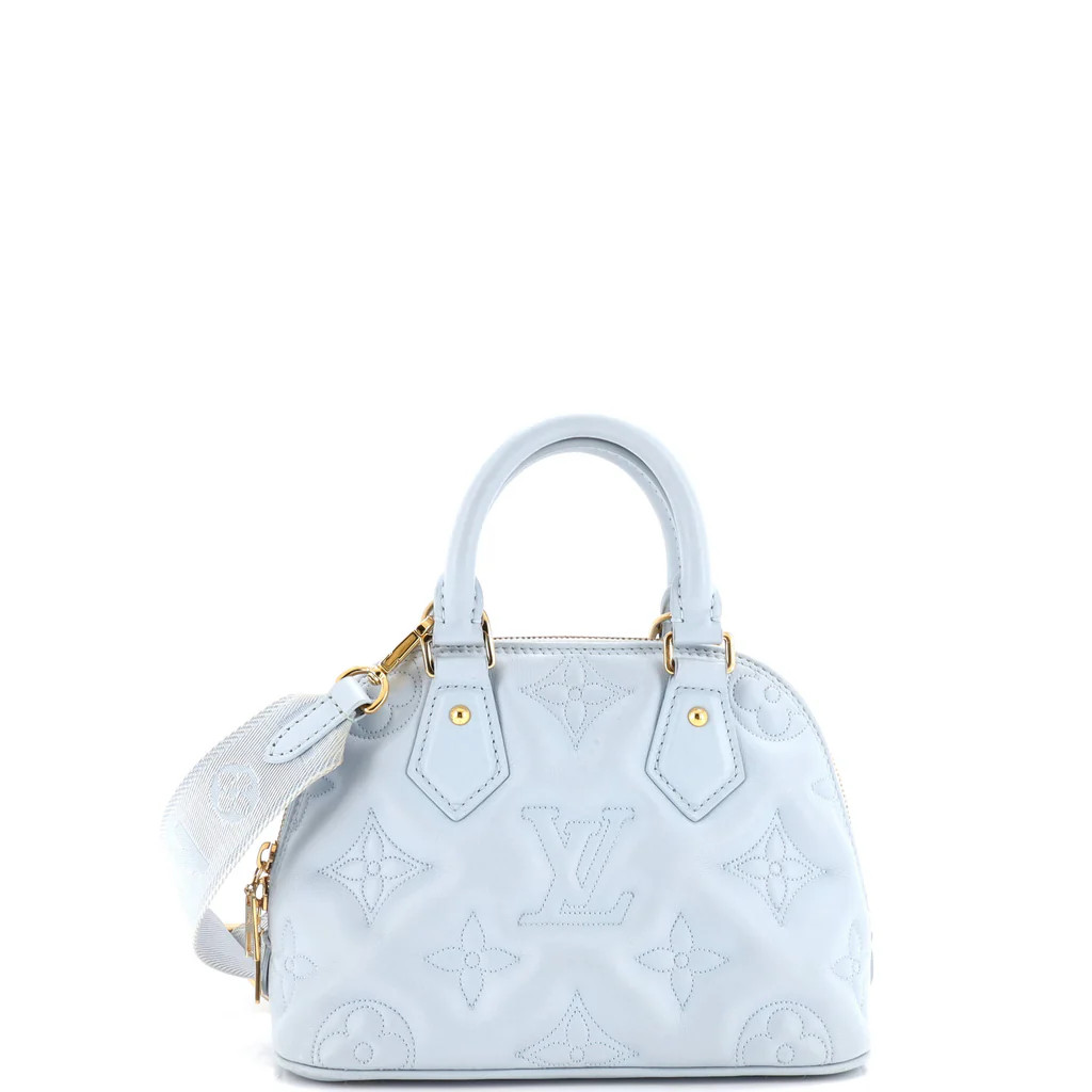 Alma Handbag Bubblegram Leather BB | Rebag