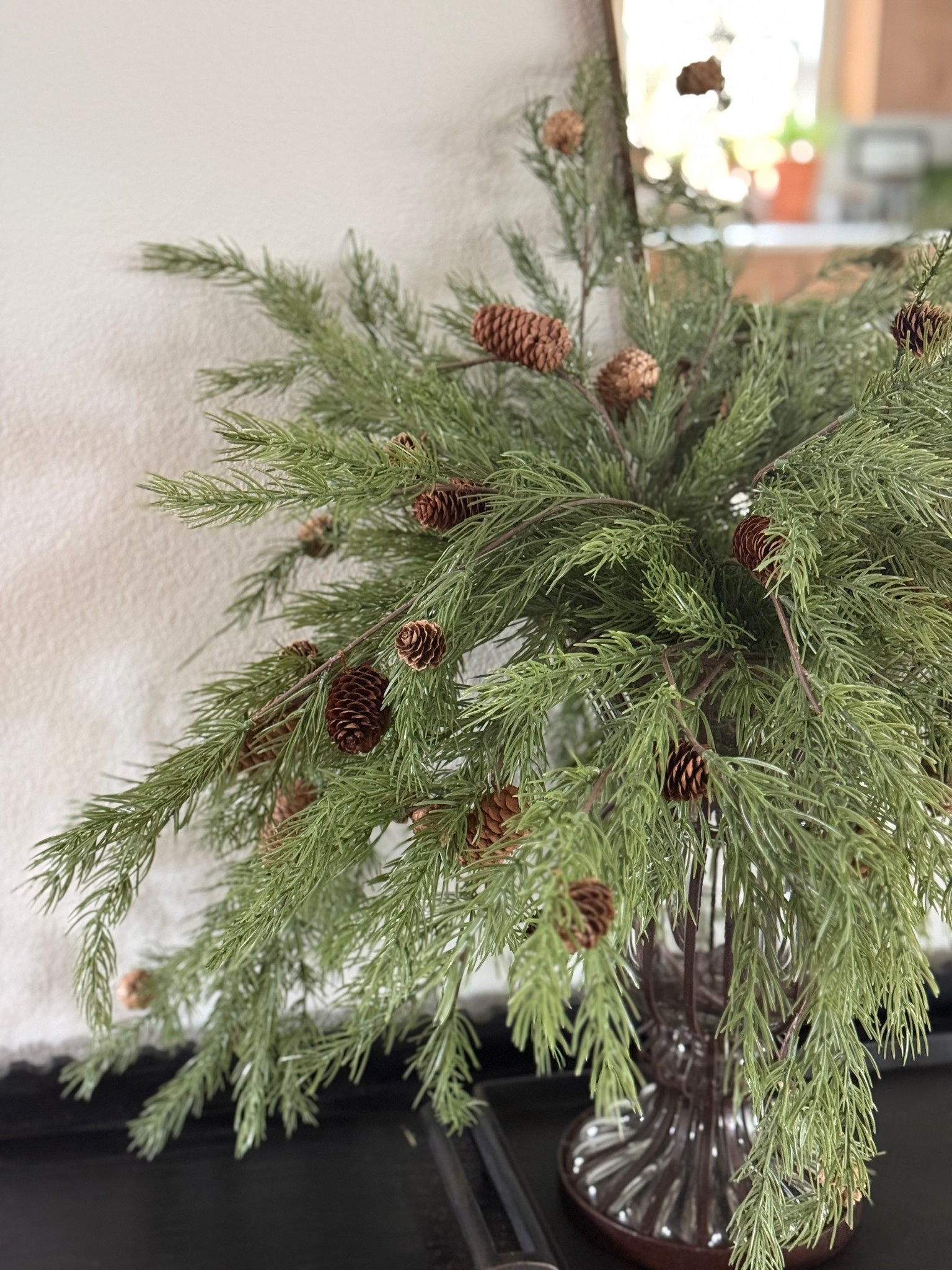 This greenery looks so real and it is so perfect for the holidays! 

#LTKHoliday #LTKHome