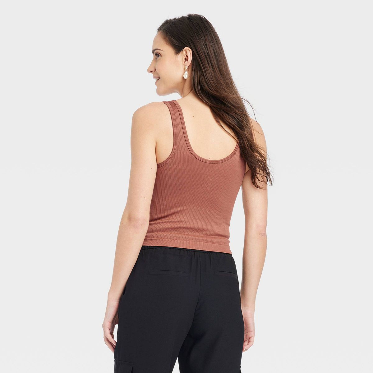 Women's Seamless Slim Fit Tank Top - A New Day™ | Target