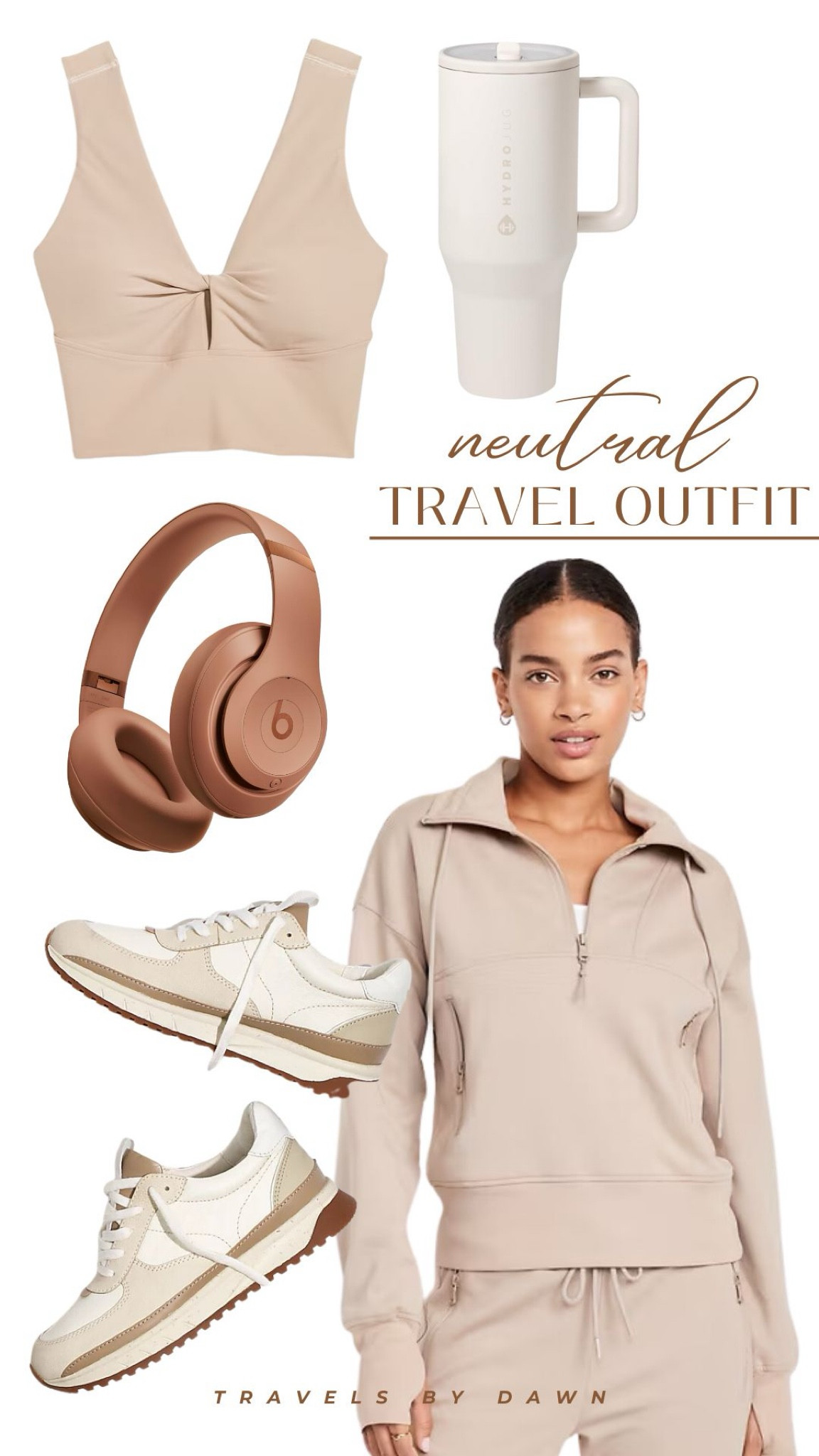 The best neutral travel outfit perfect for any vacay! 

#LTKFitness #LTKFallSale #LTKTravel