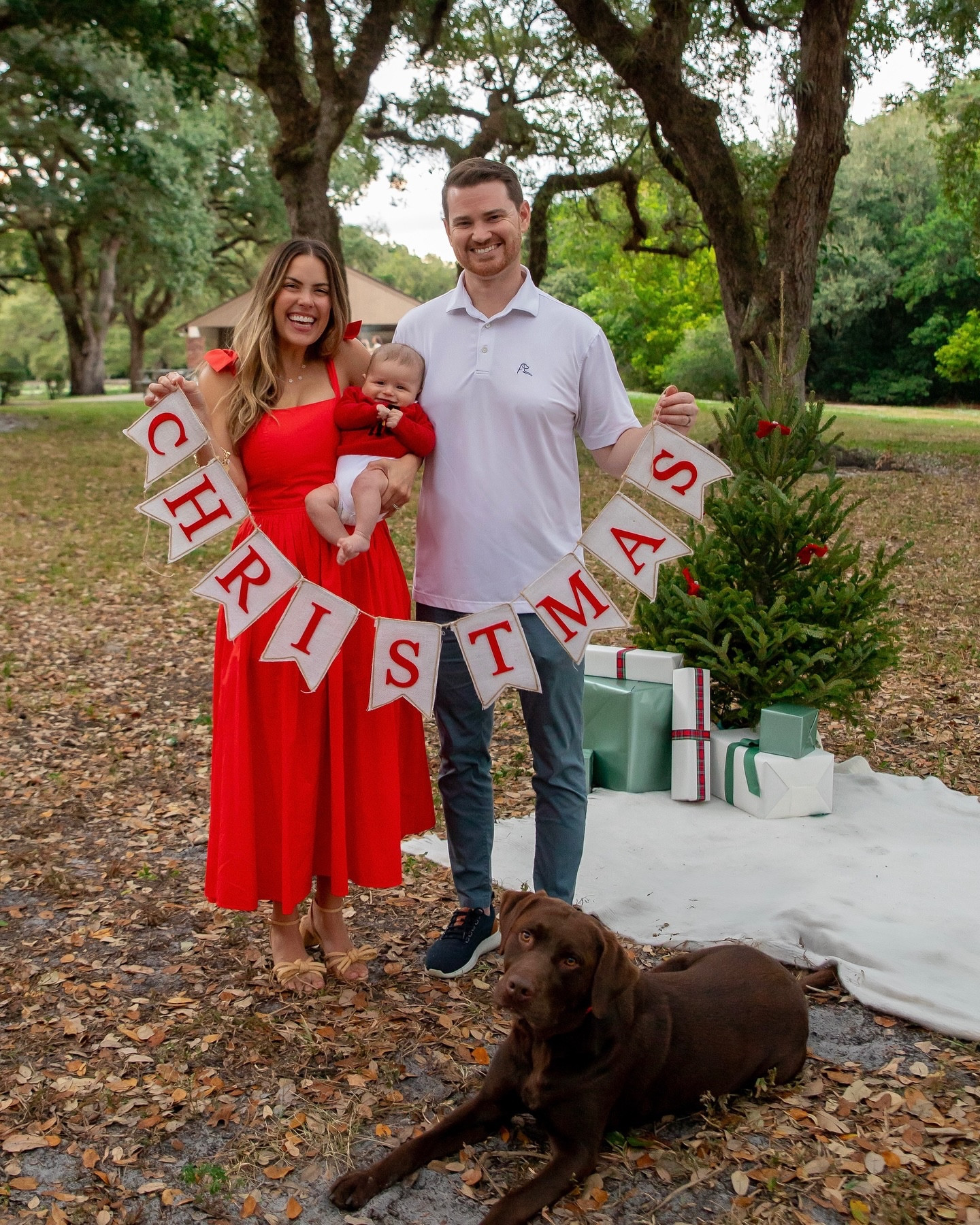 A VERY Merry Christmas from the Westerlinds🎄👶🏻🐶✨
.
Alllllll the feels getting these photos back as a family of 4 🥰 this year’s Christmas card will be one of my forever favorites! Thank you @akouriphotography for capturing these special moments 🫶🏼🫶🏼🫶🏼