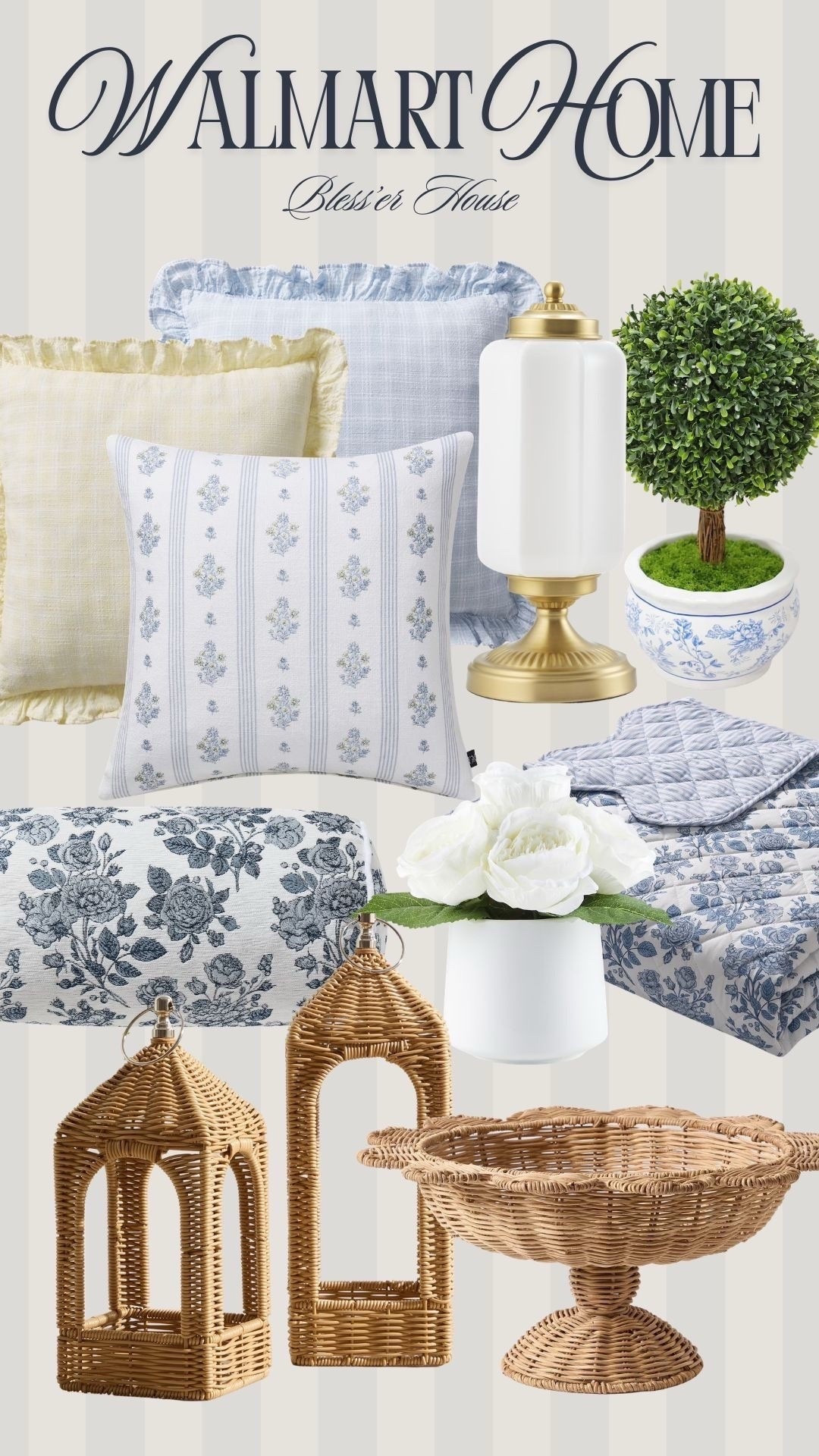 New Walmart Finds! 

rattan bowl lanterns my texas house blue and white walmart 

#LTKSeasonal