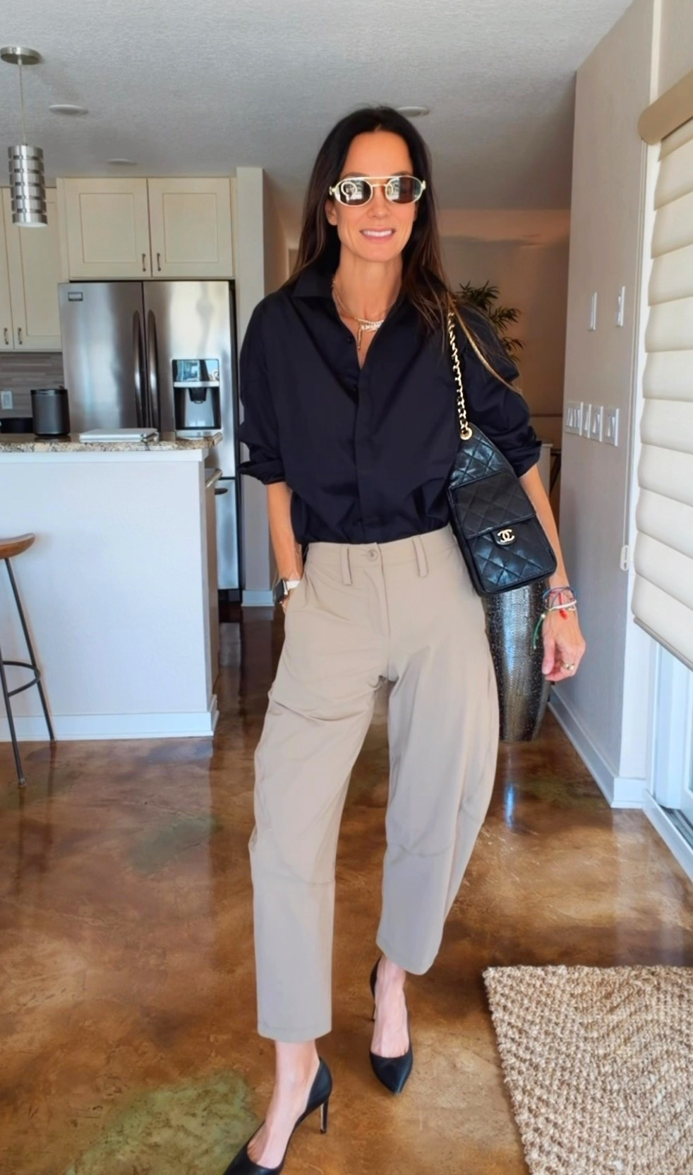 One shirt. Three completely different personalities. 🤍✨

The kind of piece that quietly becomes the hardest-working item in your closet.

☀️ Throw it over a bikini for the beach.
🥂 Tie it over a sarong for brunch.
💼 Tuck it into tailored pants and suddenly you’re ready for the boardroom.

Proof that you don’t need more clothes… you just need pieces that work harder.

Which look are you choosing first: Beach, Brunch, or Boardroom? Tell me below! 👇

#NicoleColeeStyle #CapsuleWardrobe #StyleOver40 #SummerStyle #OOTD

#LTKdayinmylife #LTKgrwm #LTKootd