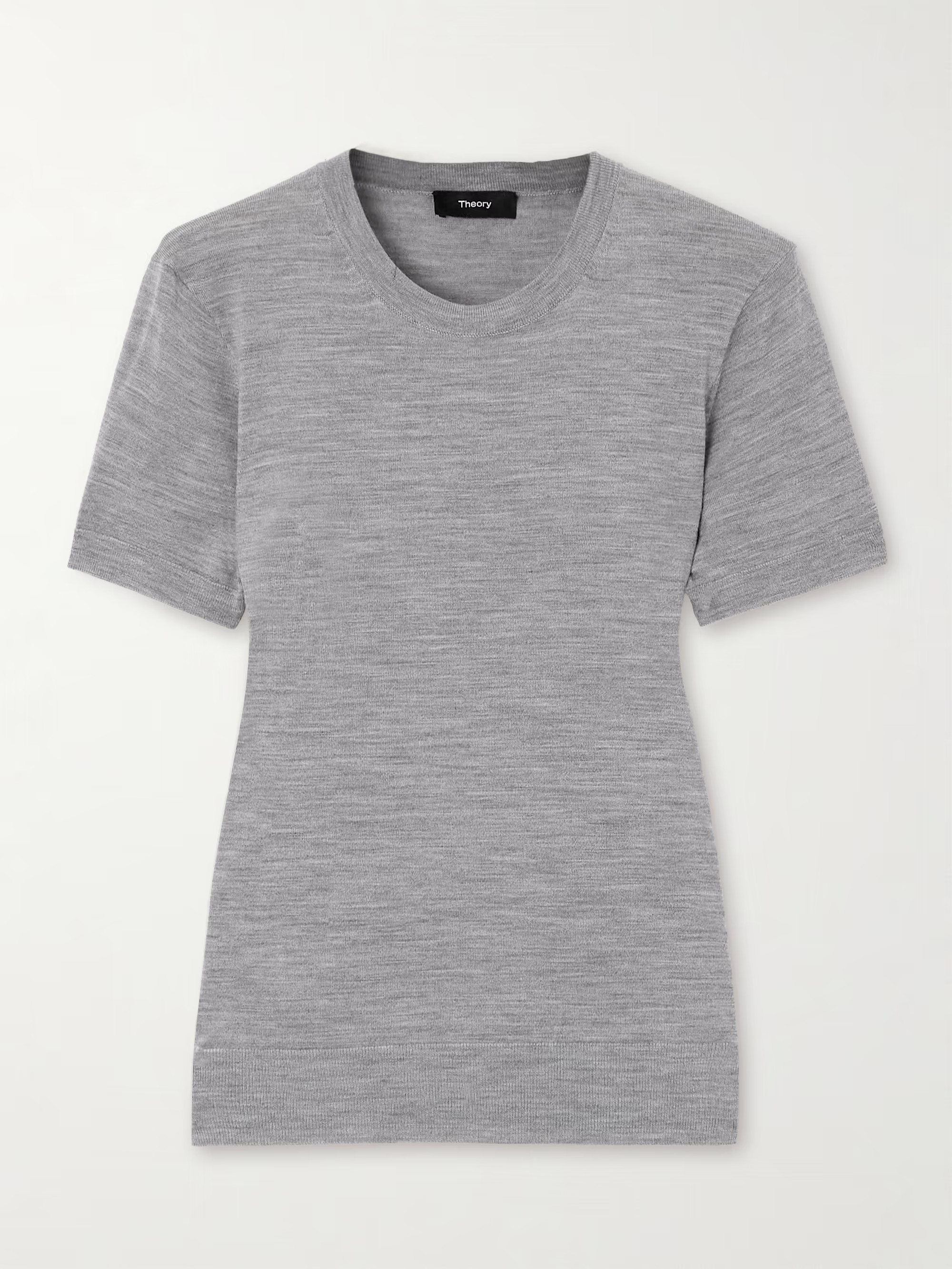 Wool-blend T-shirt | NET-A-PORTER (UK & EU)