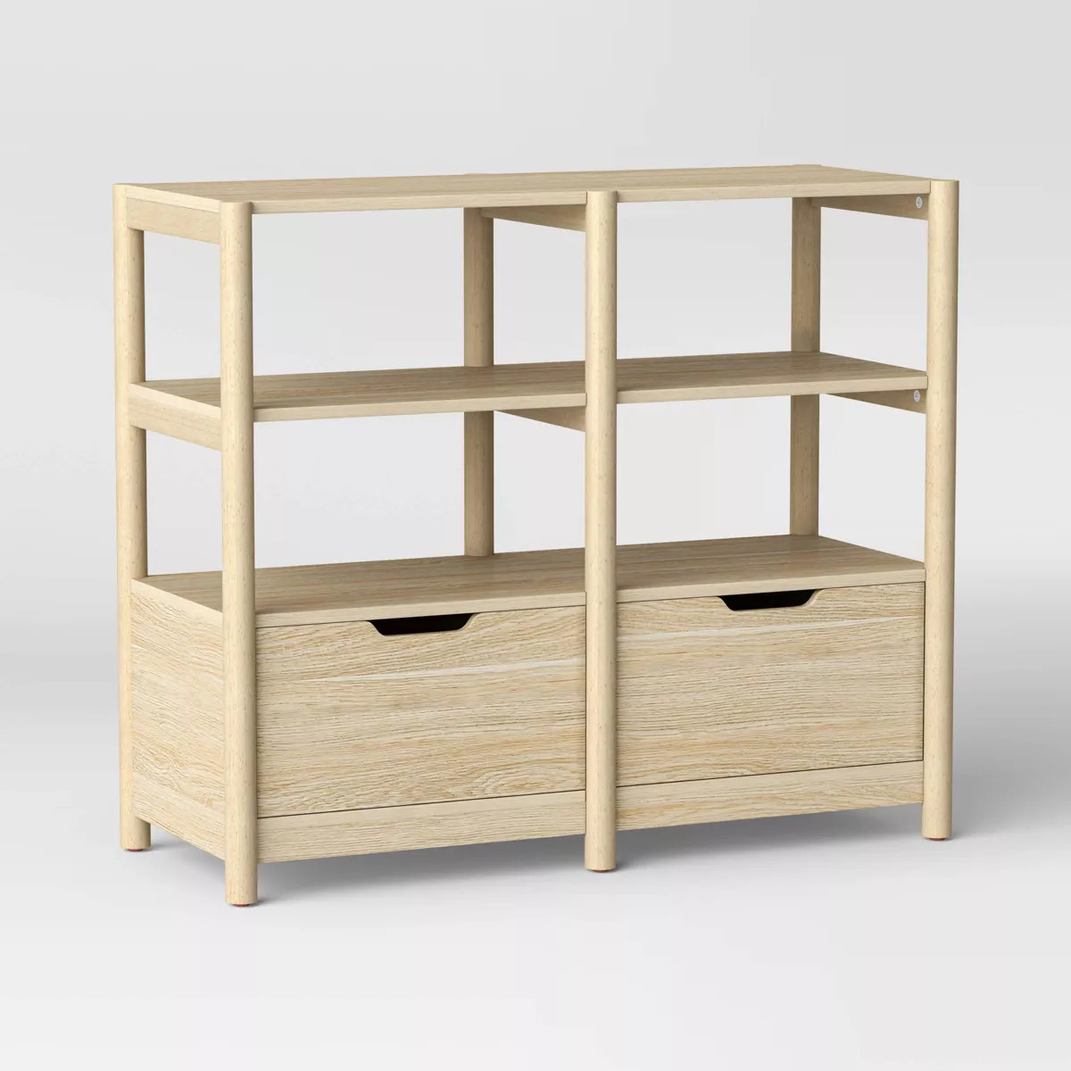 32" Scandi Small Bookcase Natural - Room Essentials™ | Target