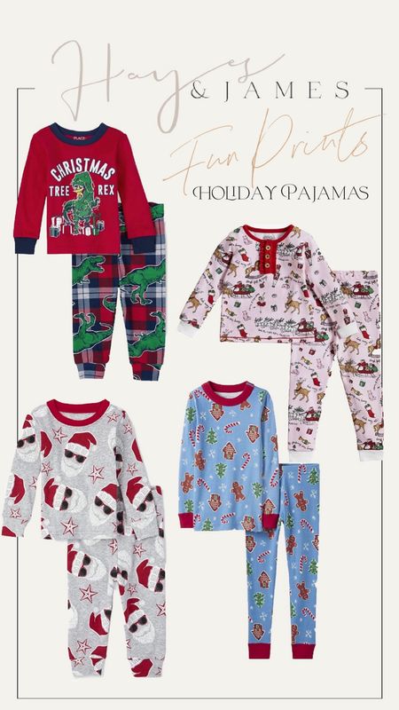 Holiday Pajamas 🌲 Fun Prints #ltkchristmas #christmas #pajamas #christmaspajamas 

#LTKHoliday #LTKfamily #LTKkids