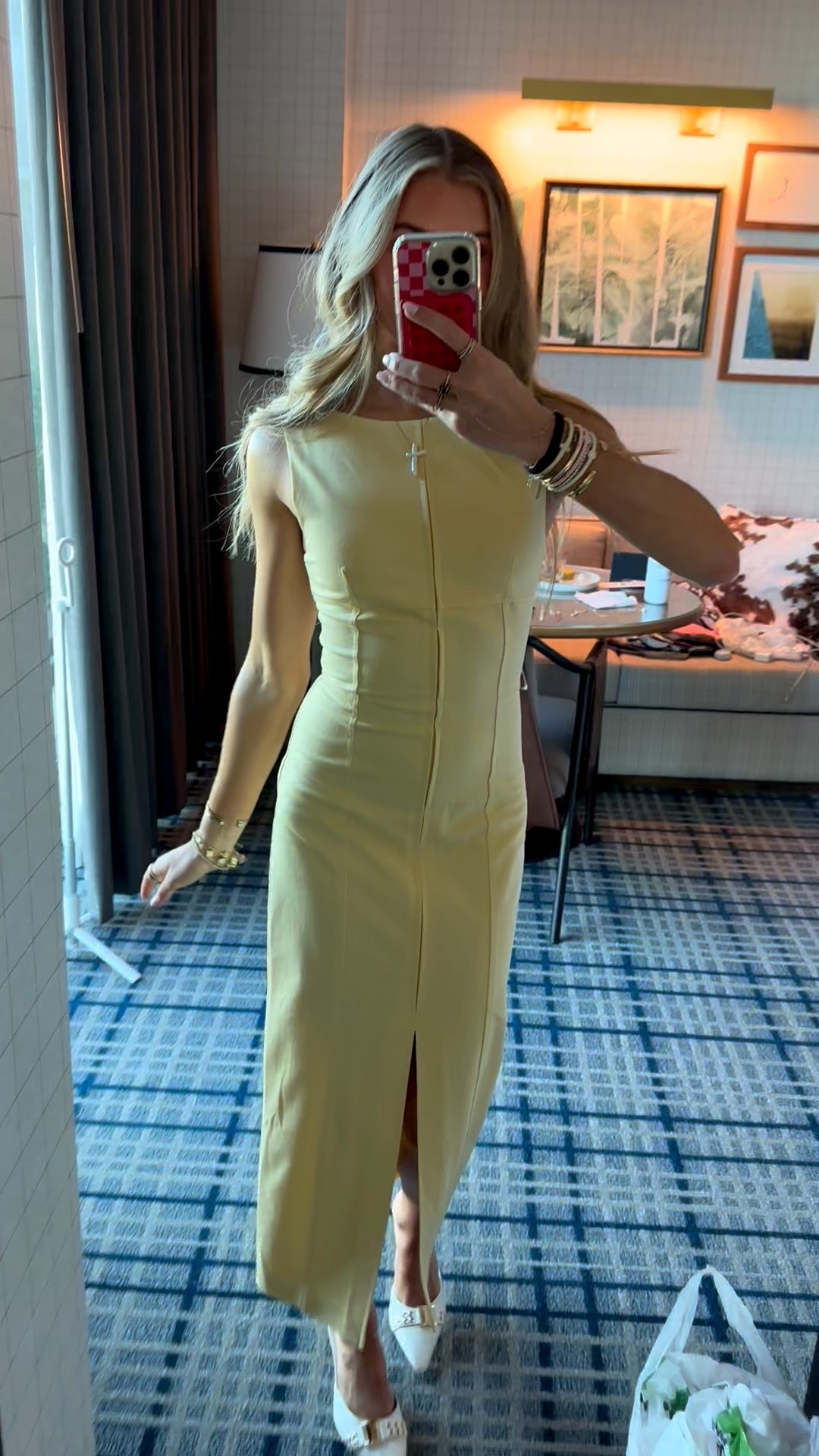 Day two of LTKCON my dress is size XS from Zara very business chic of me and my heels are a look for less Amazon kitten heel size 8, true to size. My jewelry is the same bracelet situation

#outfit #fashion #style #ootd #ootn #outfitoftheday #fashionstyle  #outfitinspiration #outfitinspo #tryon #tryonhaul #lookbook #outfitideas #currentlywearing #styleinspo #outfitinspiration outfit, outfit of the day, outfit inspo, outfit ideas, styling, try on, fashion, affordable fashion. 

#LTKShoeCrush #LTKCon #LTKStyleTip