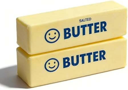 New Squeeze Ball Realistic Butter Stick Soft Squeeze Toys, Upgrade Stress Relief Fidget Toys Wet ... | Amazon (US)