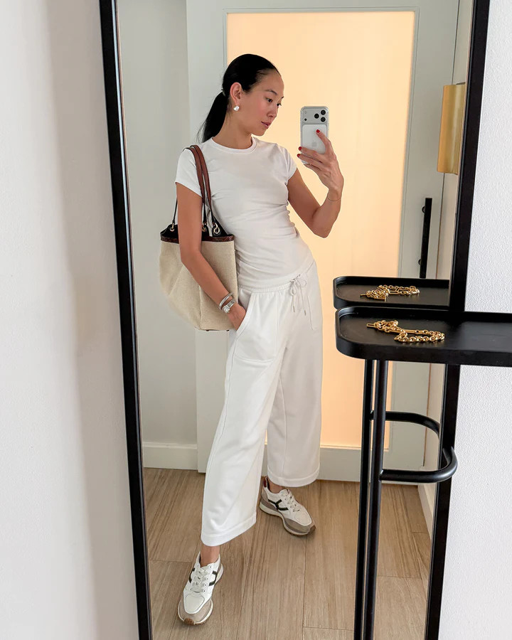 Josie Stretch Crewneck Tee | Splendid