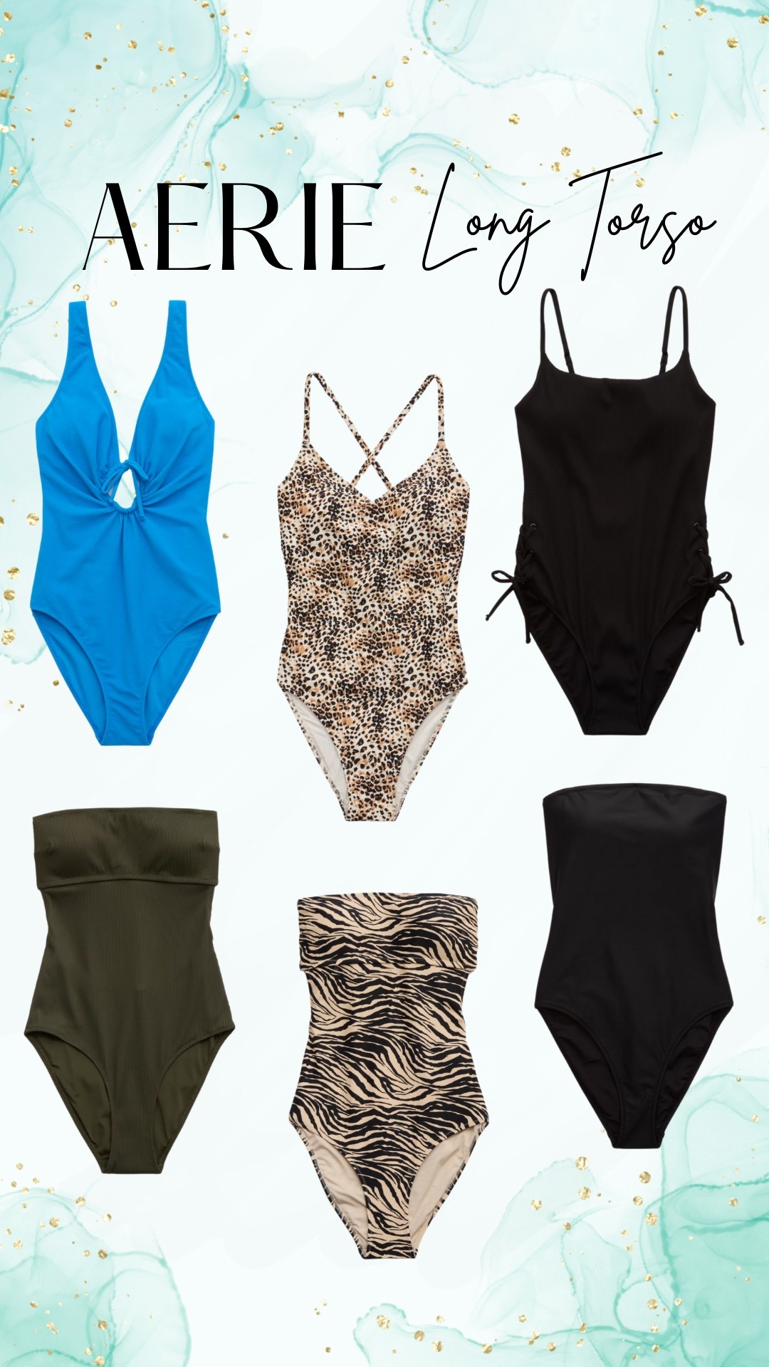 Code “SPRINGLTK20” stacks in top of sale prices! Aerie long torso, tall size swimwear

#LTKSaleAlert #LTKSwim #LTKSpringSale