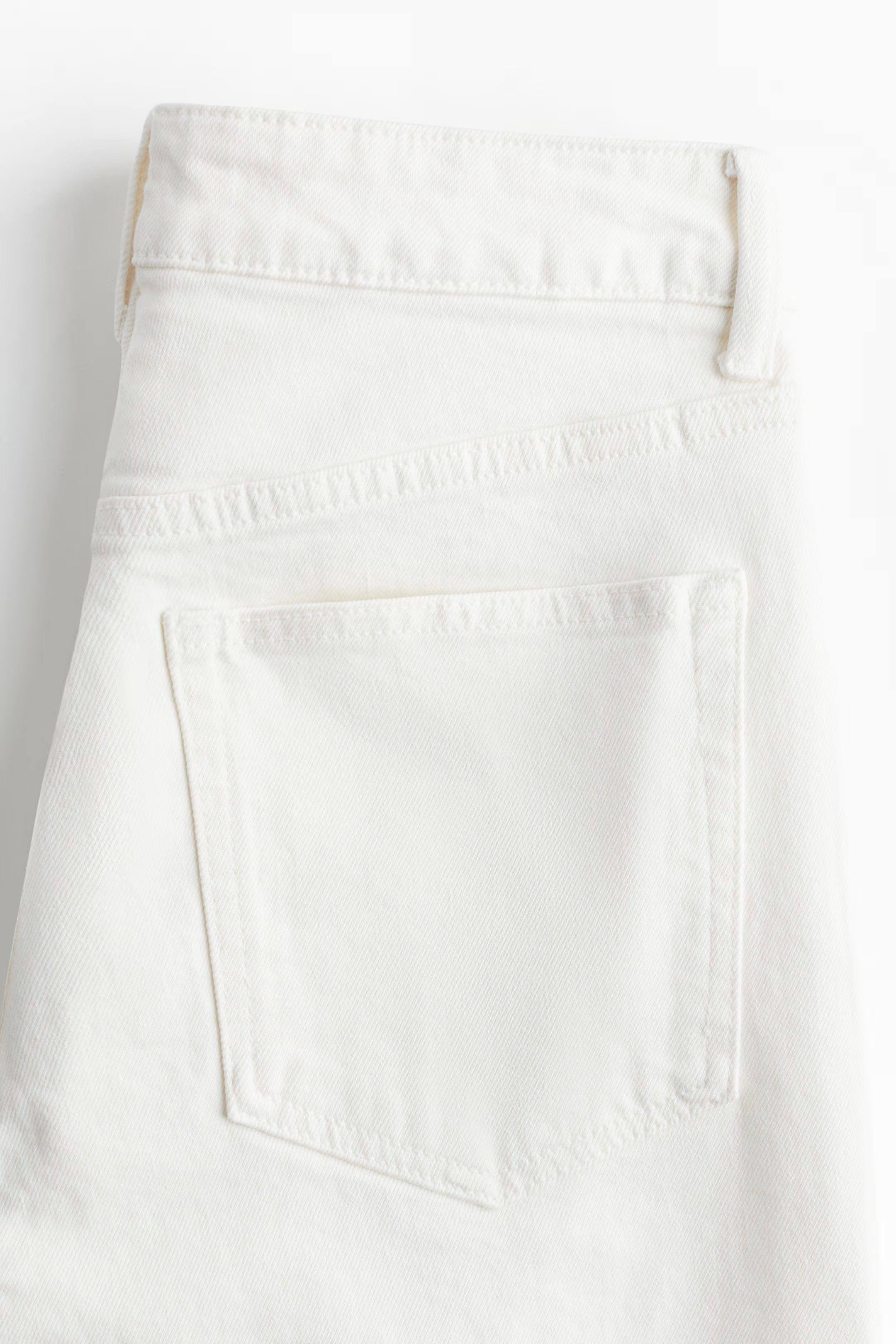 High Rise Slim Straight Ankle Jeans | H&M (US + CA)