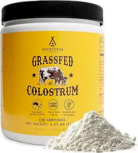 Ancestral Supplements Bovine Colostrum Powder - Grass Fed, Freeze Dried, Immune Support and Gut H... | Amazon (US)