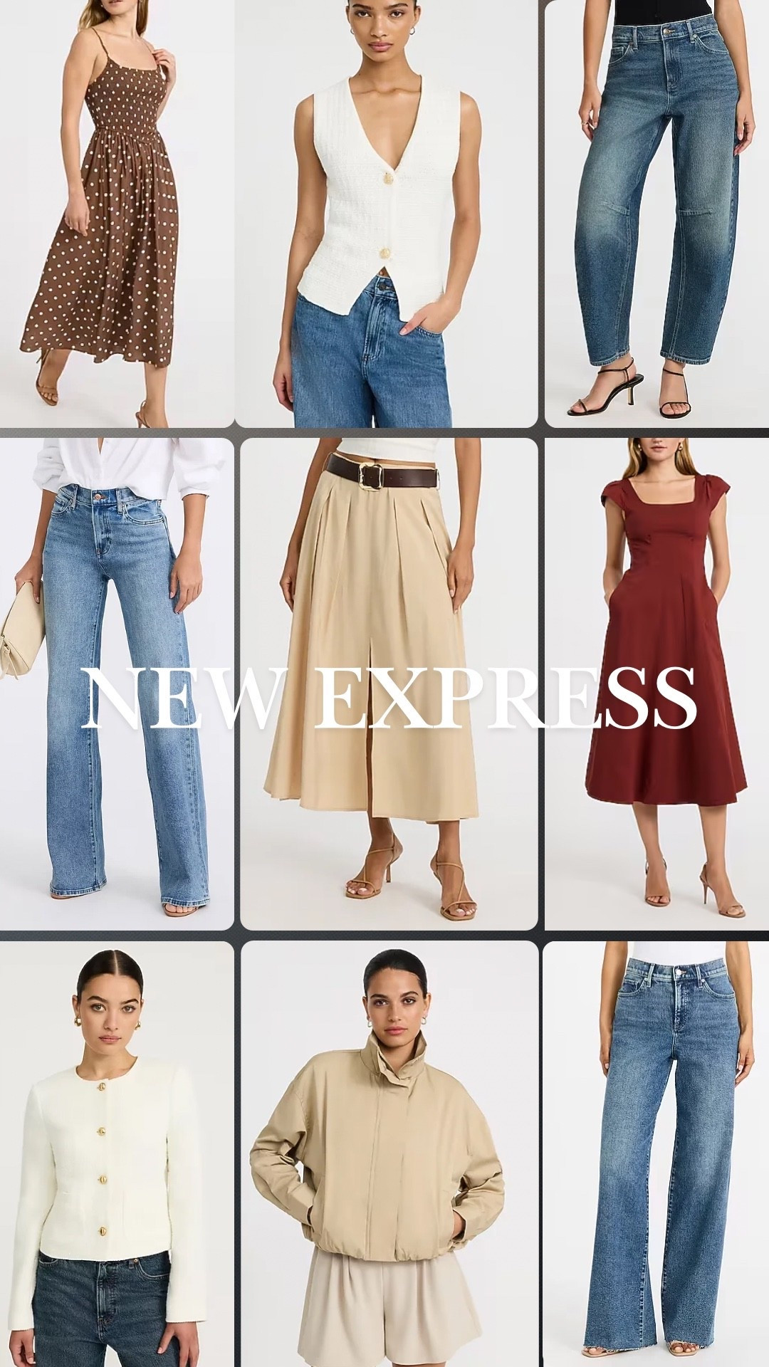 New Express⭐️
The jean selection right now🔥🙌🏽 and under $100

#LTKootd #LTKSeasonal #LTKOver40