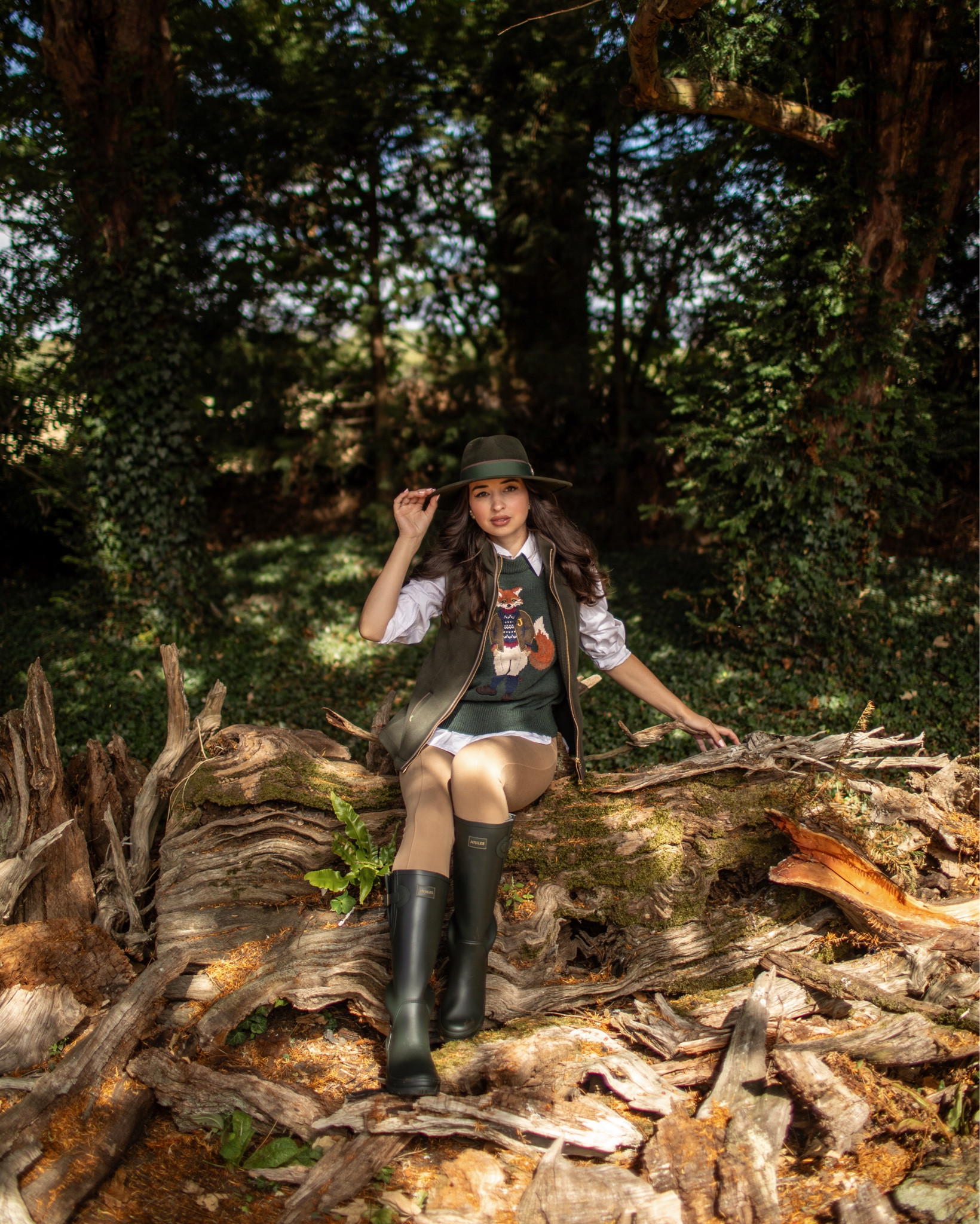 Matching autumn couples outfits from Joules 