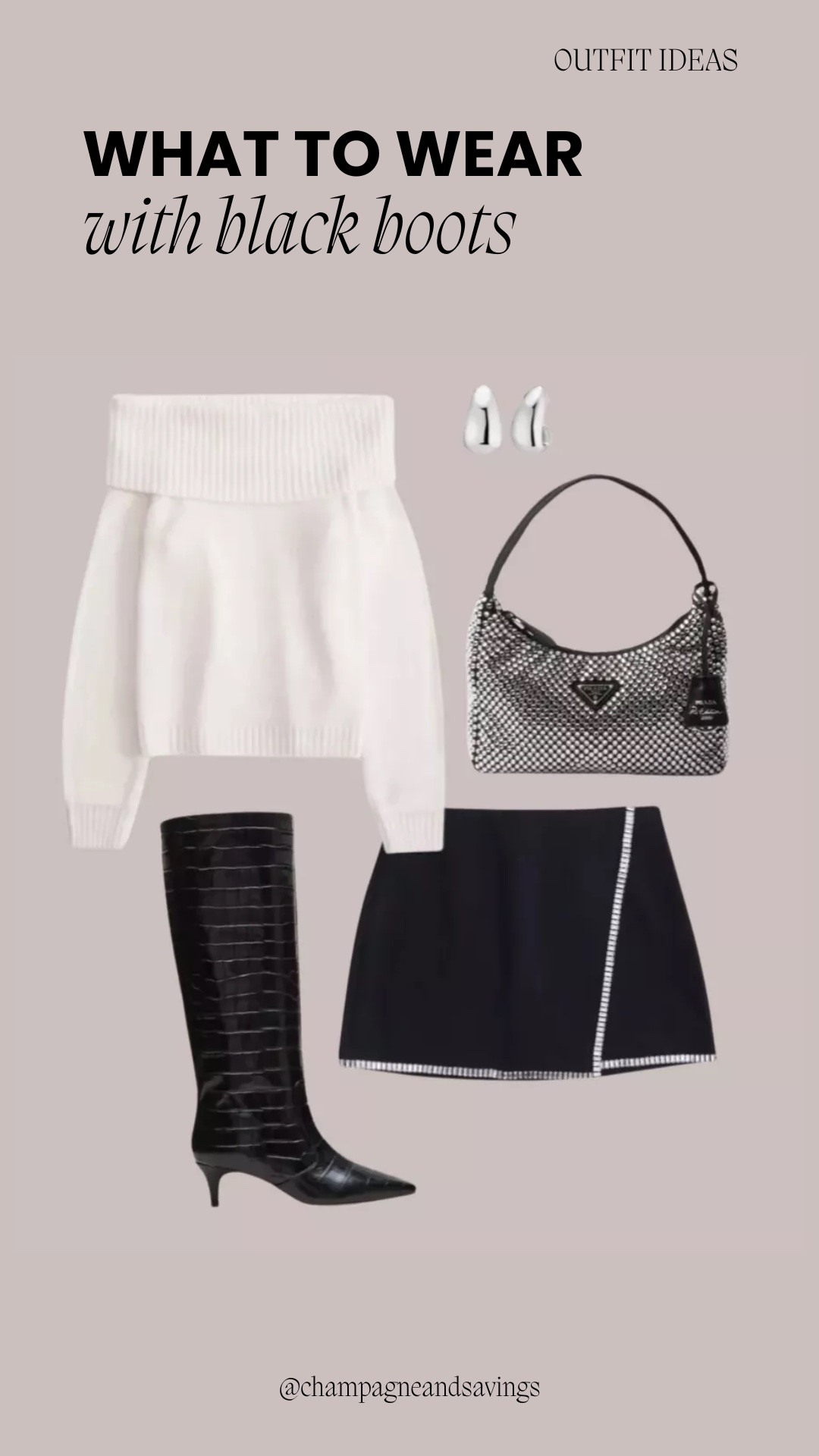 Black boots outfit

#LTKFindsUnder50 #LTKootd #LTKFindsUnder100