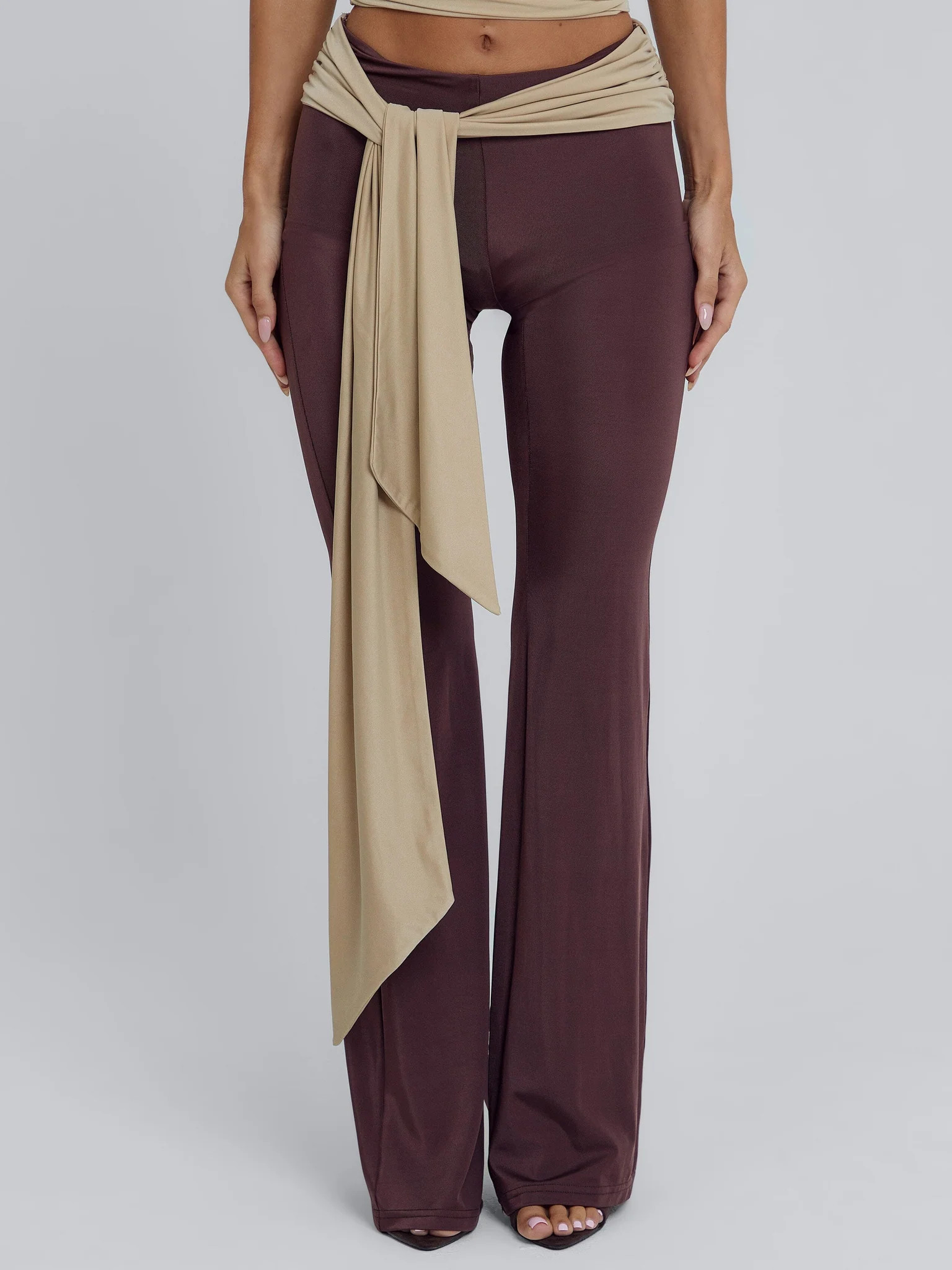 MINNA PANT BROWN TAN | Outcast (US & UK)