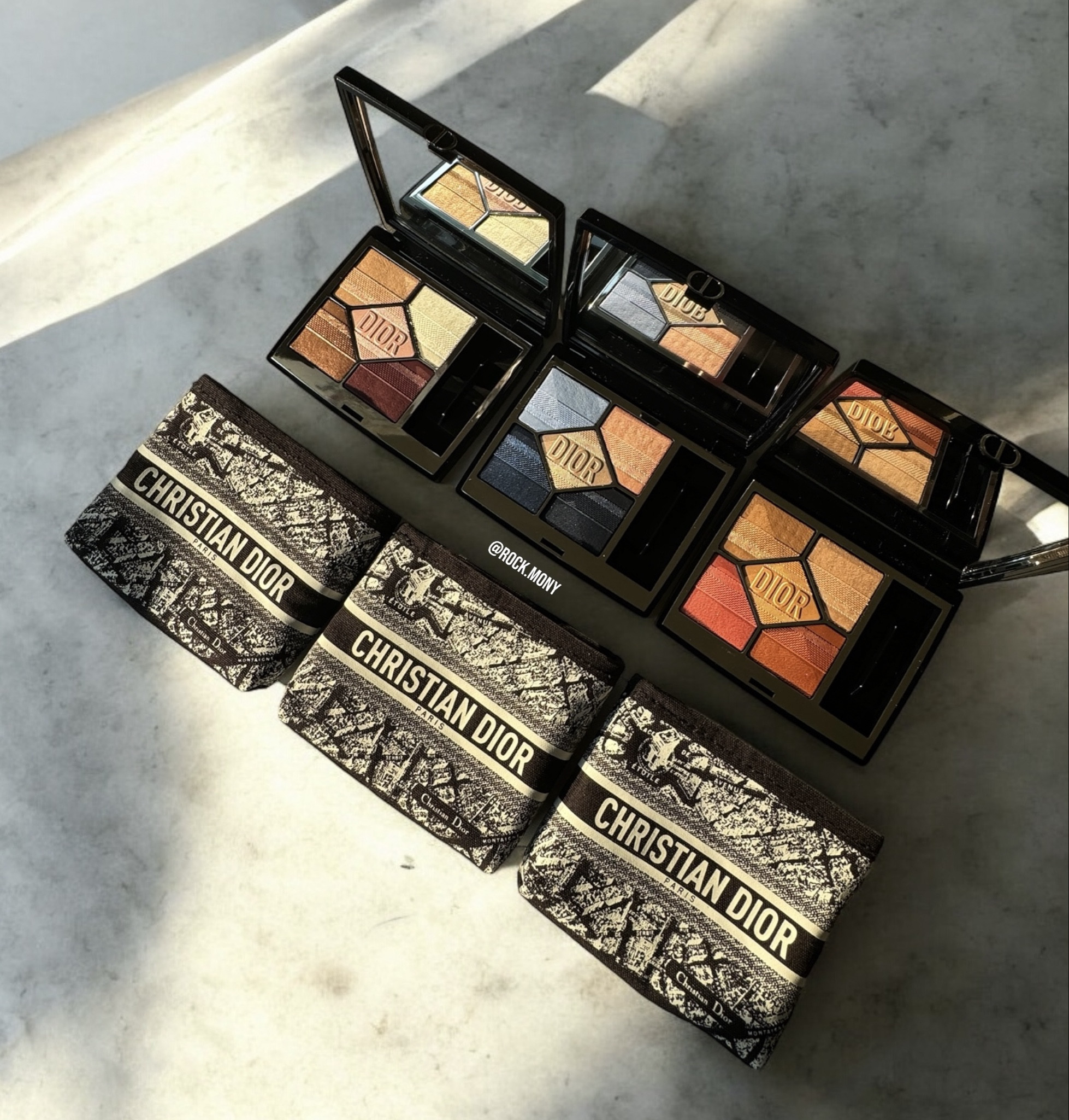 New @diorbeauty Plan de Paris Collection .
✨DIORSHOW 5 COULEURS - PLAN DE PARIS - 173 L'Étoile 
✨DIORSHOW 5 COULEURS - PLAN DE PARIS - 663 Saint-Honoré 
✨DIORSHOW 5 COULEURS - PLAN DE PARIS - 983 Champs-Élysées 
✨ROUGE DIOR - 326 Champs de Roses satin finish
✨ROUGE DIOR - 356 Coral Avenue satin finish
*I will Share Review & More Swatches Very Soon.

#LTKSeasonal #LTKStyleTip #LTKBeauty