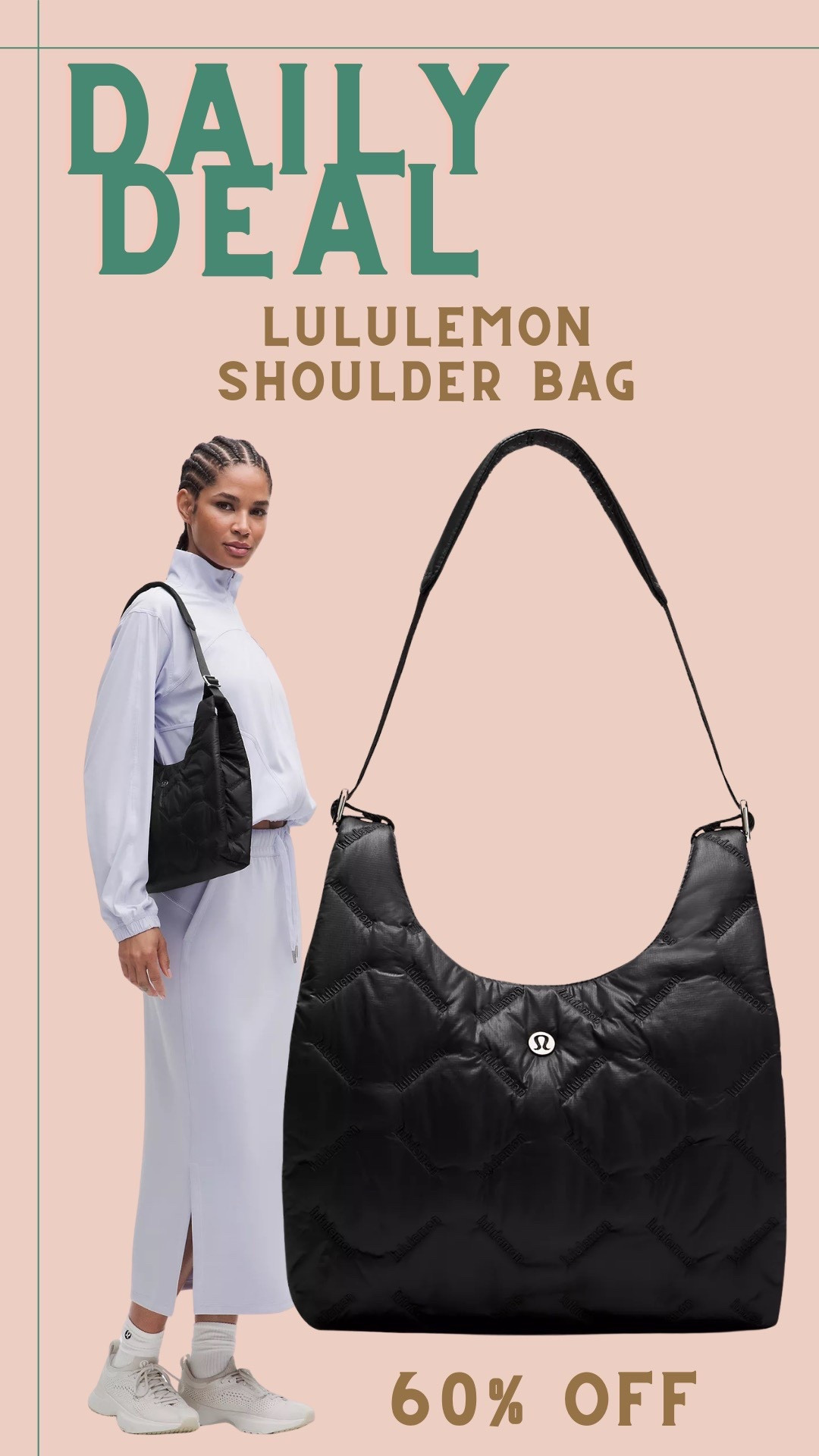 This lululemon bag is on major sale, 60% off!! This is on trend and would be a great gift! 

#LTKActive #LTKootd #LTKSaleAlert