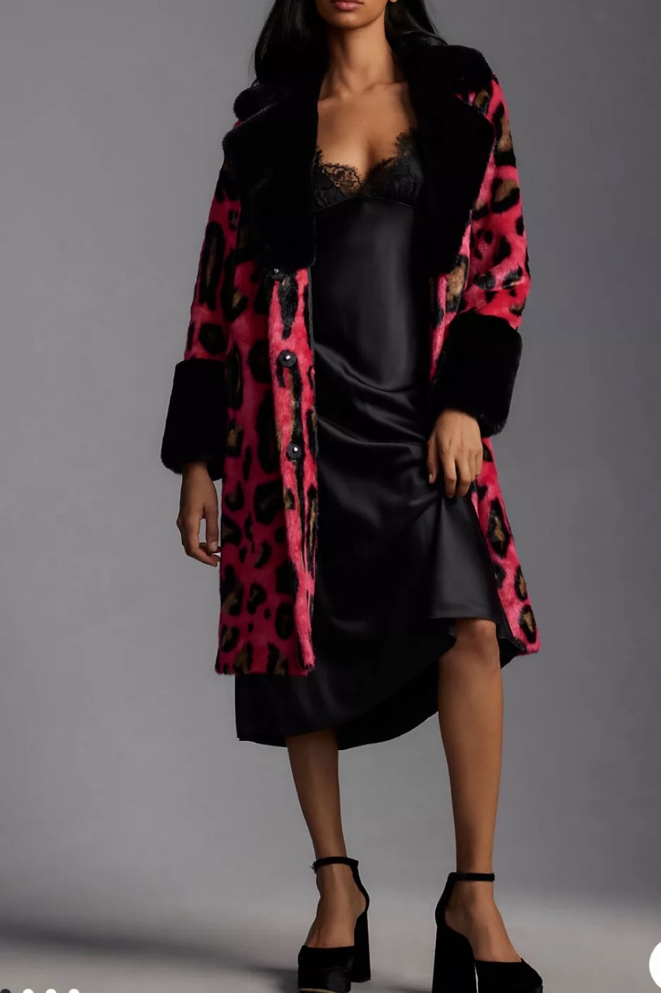 Does this color block leopard coat and slip dress need an explanation??

#LTKHoliday #LTKSeasonal