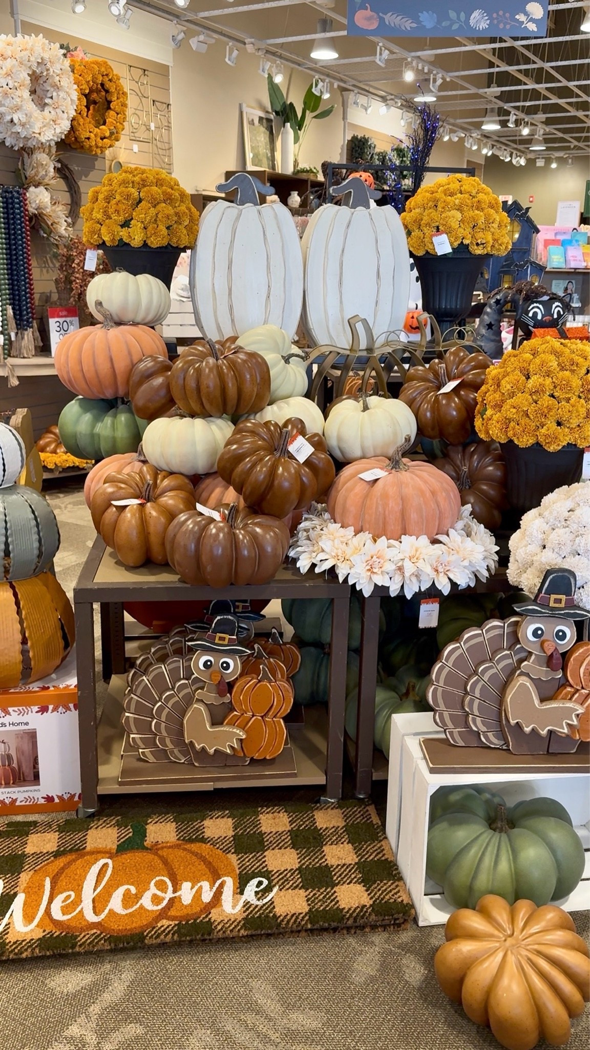 #ad So Many Pumpkins, So Little Time 🎃🍂

If you love decorating with pumpkins, Kirkland’s has you covered this season! I found so many beautiful colors and styles—from warm brown and terracotta to soft cream and muted green—plus gorgeous fall florals, mums, and the cutest turkey decor. 🤎

Shop Kirkland’s in store or online to find your fall favorites!

@kirklands #Kirklands #KirklandsHome #FallDecor #FallHomeDecor #FallPumpkins #PumpkinDecor #DecorativePumpkins #FauxPumpkins #FallFlorals #FallMums #FallWreath #TurkeyDecor #ThanksgivingDecor #HarvestDecor #FallDoormat #FallPorchDecor #AutumnDecor

#LTKSaleAlert #LTKSeasonal #LTKHome