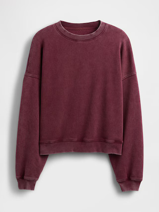 VintageSoft Wedge Crewneck Sweatshirt | Gap (US)