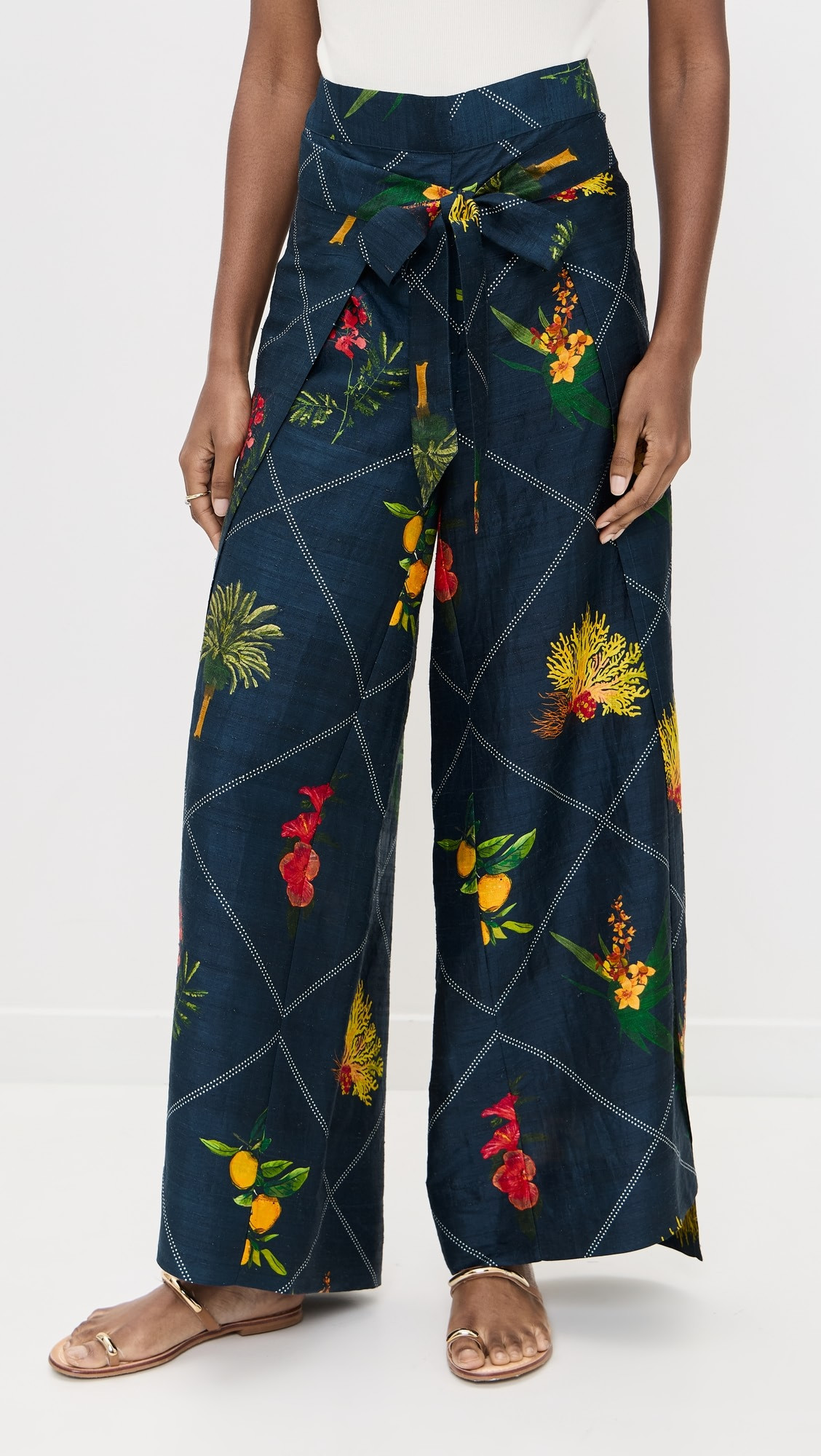 Two Panel Wrap Silk Pants | Shopbop