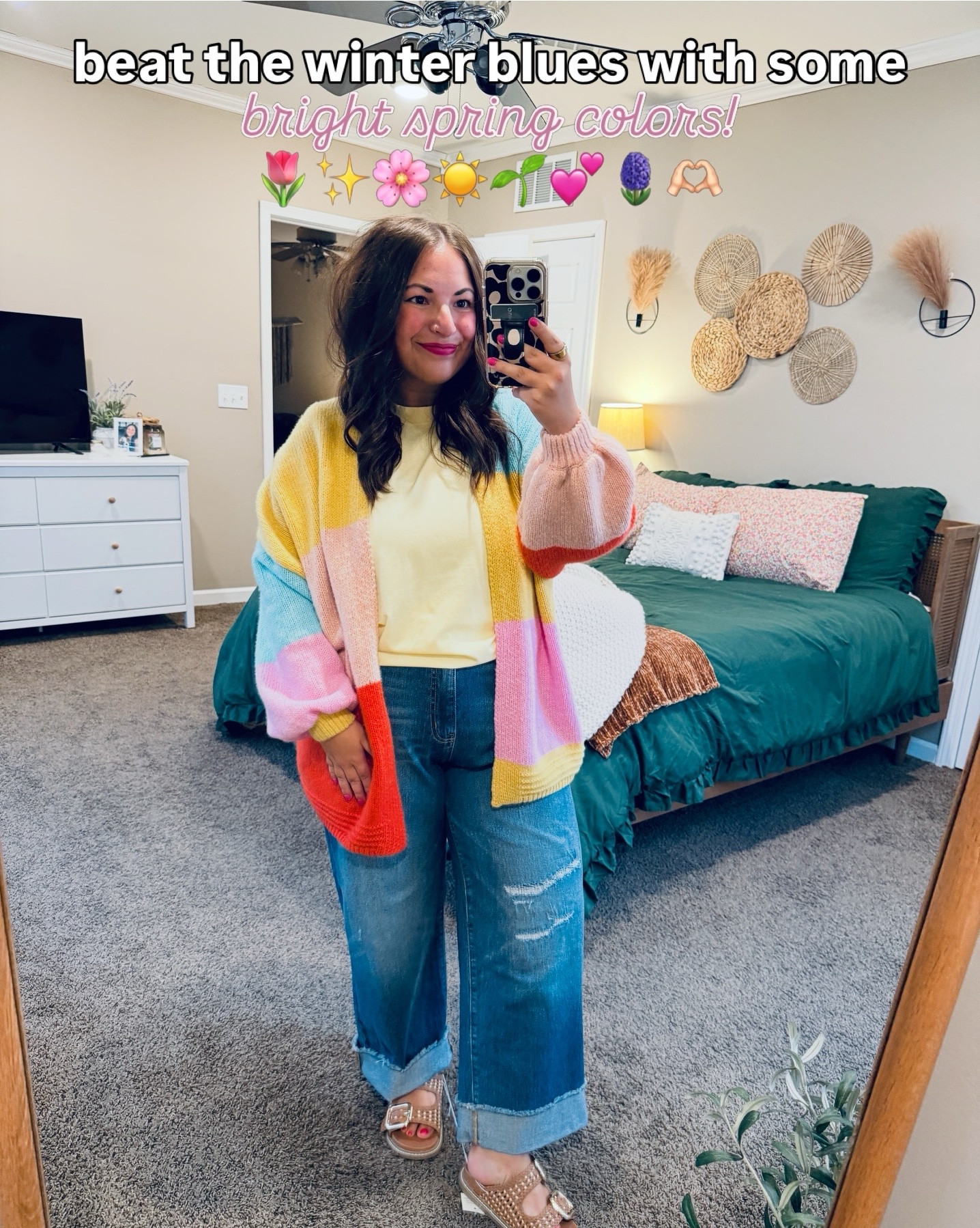 Beat the winter blues with some bright spring colors! 🌷✨🌸☀️🌱💕🪻🫶🏻

#LTKootd #LTKspring #LTKMidsize