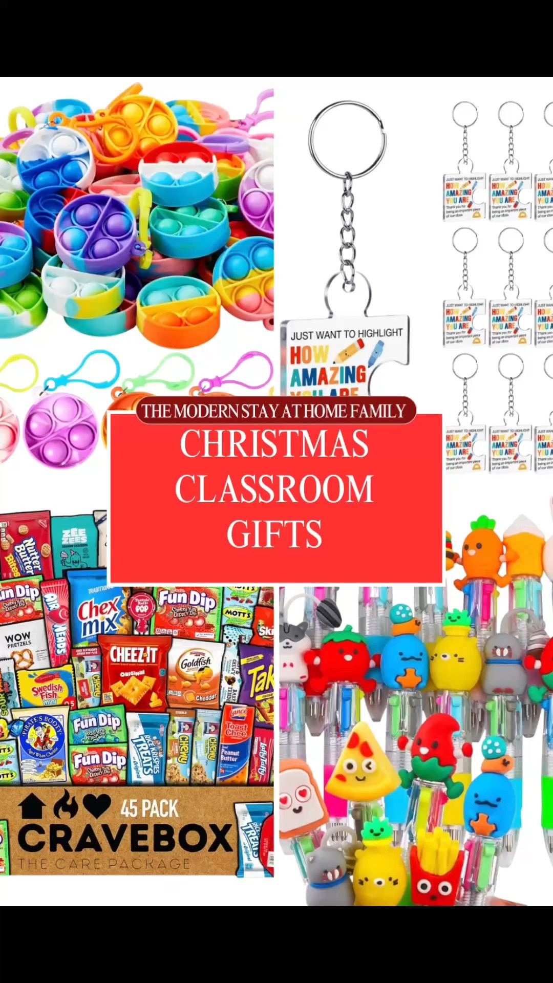 🎄 Looking for Christmas classroom gifts your students will actually enjoy? I rounded up fun, affordable, and kid-friendly Christmas gifts from the teacher that are perfect for celebrating the holiday season without spending a fortune! 🎁

Whether you’re shopping for a whole classroom, looking for student Christmas gifts, or need inexpensive Christmas gifts for students, these ideas make it easy to find something thoughtful for every child. From small Christmas gifts and classroom treats to fun toys, activities, and practical little surprises, these are great options for elementary school students, preschool students, and classroom holiday parties.

Save this list for your holiday classroom shopping and make gifting your students simple this year! 🎅🏻✨

Christmas classroom gifts, teacher Christmas gifts for students, Christmas gifts for students, student Christmas gifts, classroom Christmas gifts, inexpensive Christmas gifts for students, affordable classroom gifts, teacher student gifts, Christmas gifts for elementary students, preschool Christmas gifts, classroom holiday gifts, Christmas classroom ideas, student holiday gifts, small gifts for students, classroom gift ideas, Christmas gift ideas for teachers, holiday classroom ideas, Christmas party favors for kids, classroom Christmas party, end of year student gifts, Christmas gifts for kids, affordable student gifts, teacher gift ideas, classroom gift ideas, holiday gifts for children, Amazon Christmas finds, Amazon classroom gifts, Christmas shopping for teachers