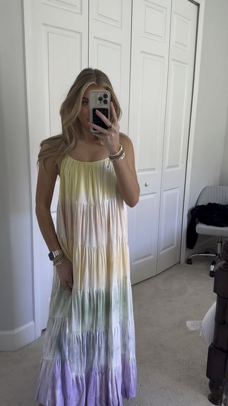 Island Time Rainbow Tie Dye Maxi Dress | #confete Confete. @confete. Try on. #outfit #fashion #style #ootd #ootn #outfitoftheday  #outfitinspiration #outfitinspo#outfitideas #currentlywearing #styleinspo #trendy #trending #currentfashiontrend #fashiontrends #2024trends #springfashion #summerfashion #summerstyle outfit, outfit of the day, outfit inspo, outfit ideas, styling, try on, fashion, mini dress. Dresses. Maxi dress. Midi Dress. Birthday outfit. Bridal. Bachelorette party outfit. Summer dresses, spring dresses, resort dresses, resort wear

#LTKVideo #LTKfindsunder100 #LTKstyletip