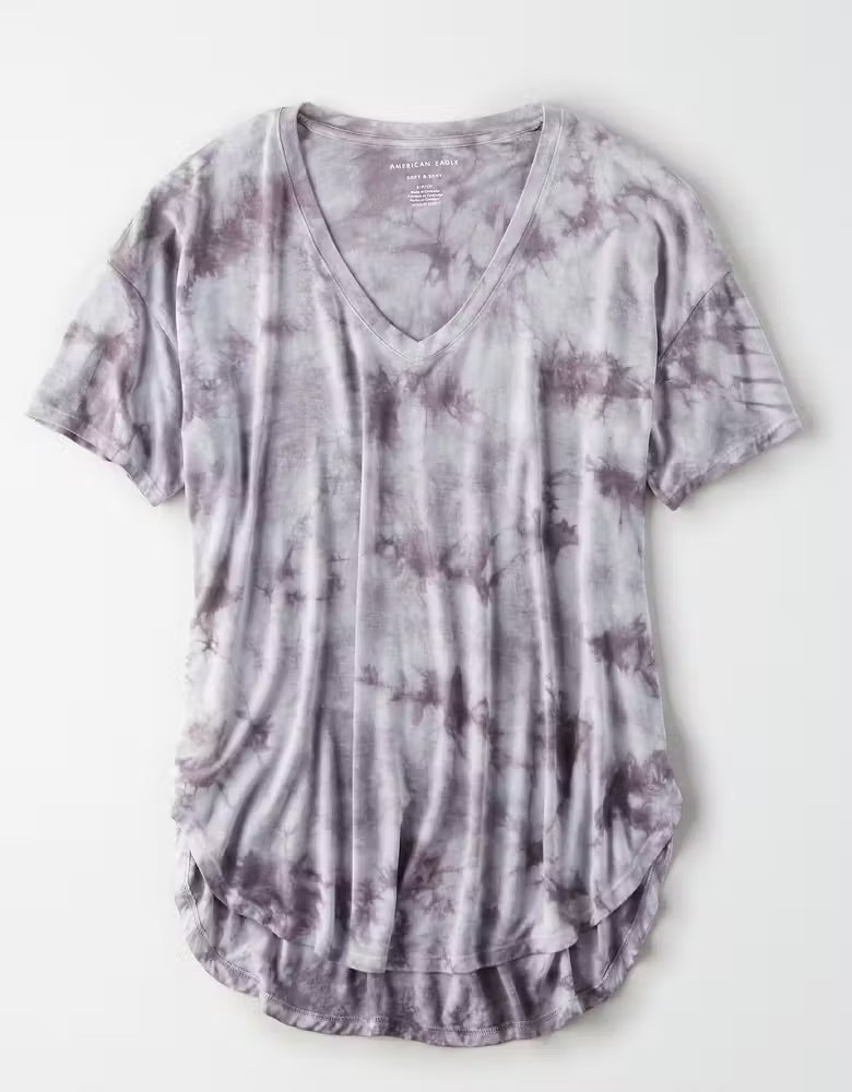 AE Soft & Sexy V-Neck T-Shirt | American Eagle Outfitters (US & CA)