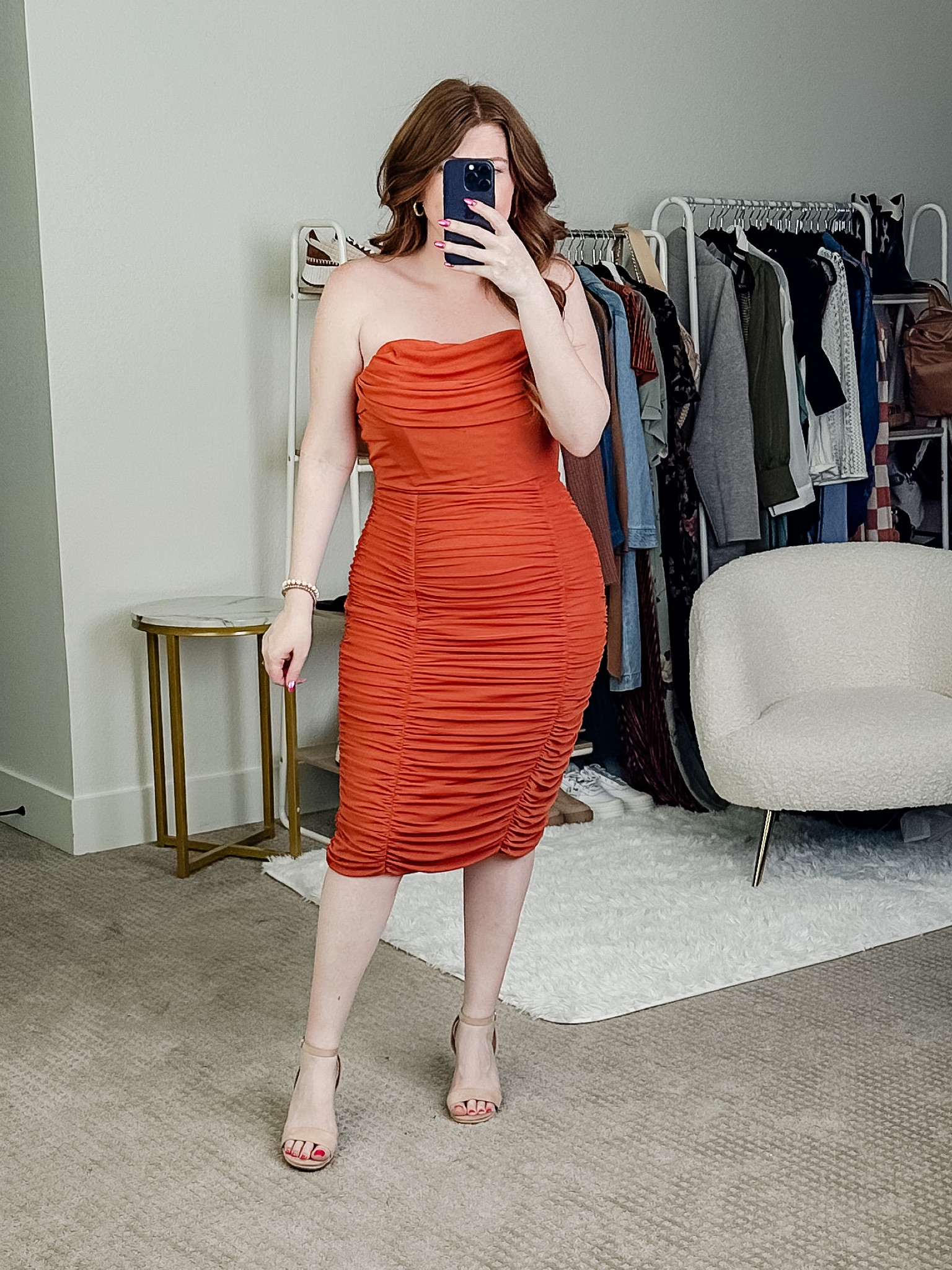 I love this fall wedding guest dress from amazon. The ruching is so flattering! 

Need a medium - shapewear under. 

Cocktail dress. Fall dress. Amazon dress. 

#LTKmidsize #LTKunder50 #LTKwedding